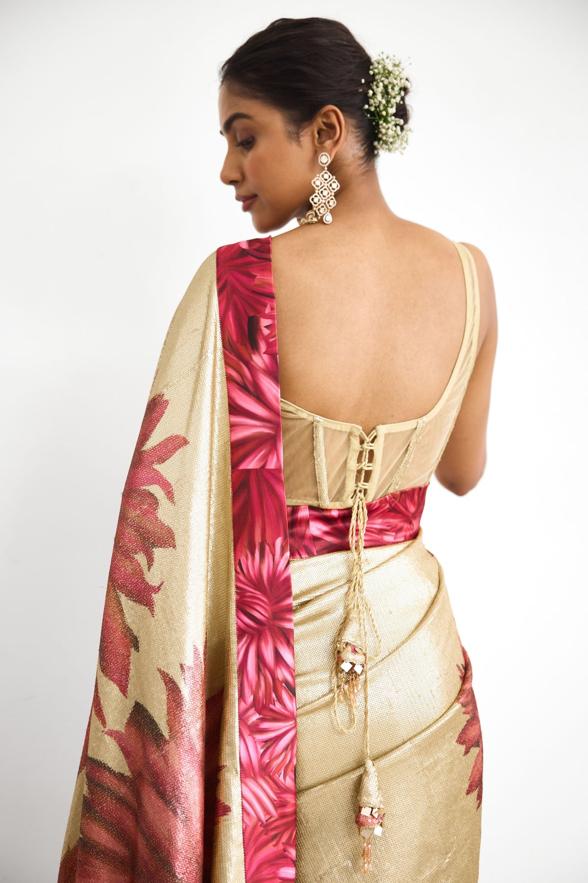 Golden Hour  Saree Set