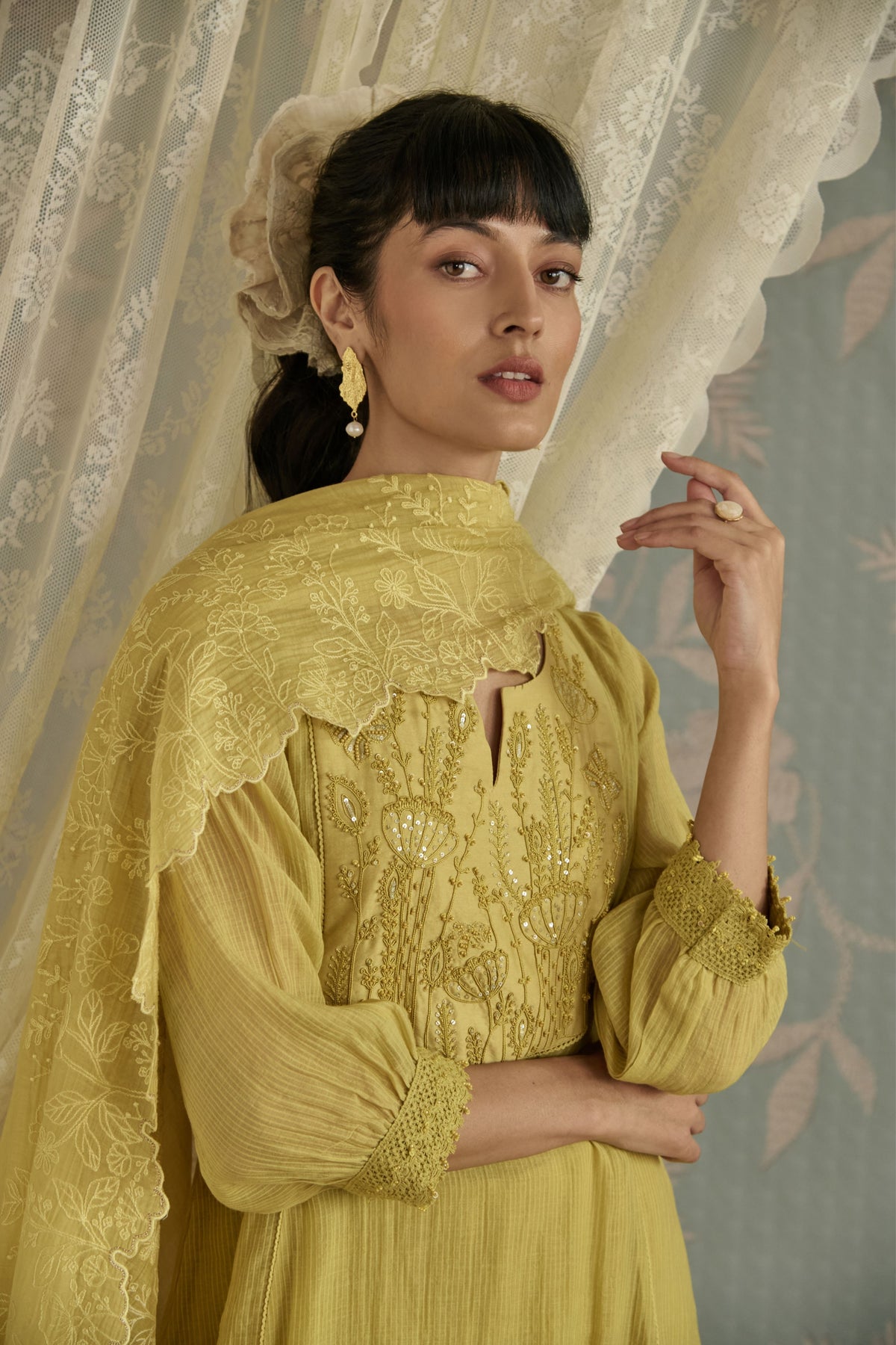 Yellow Nora Kurta Set