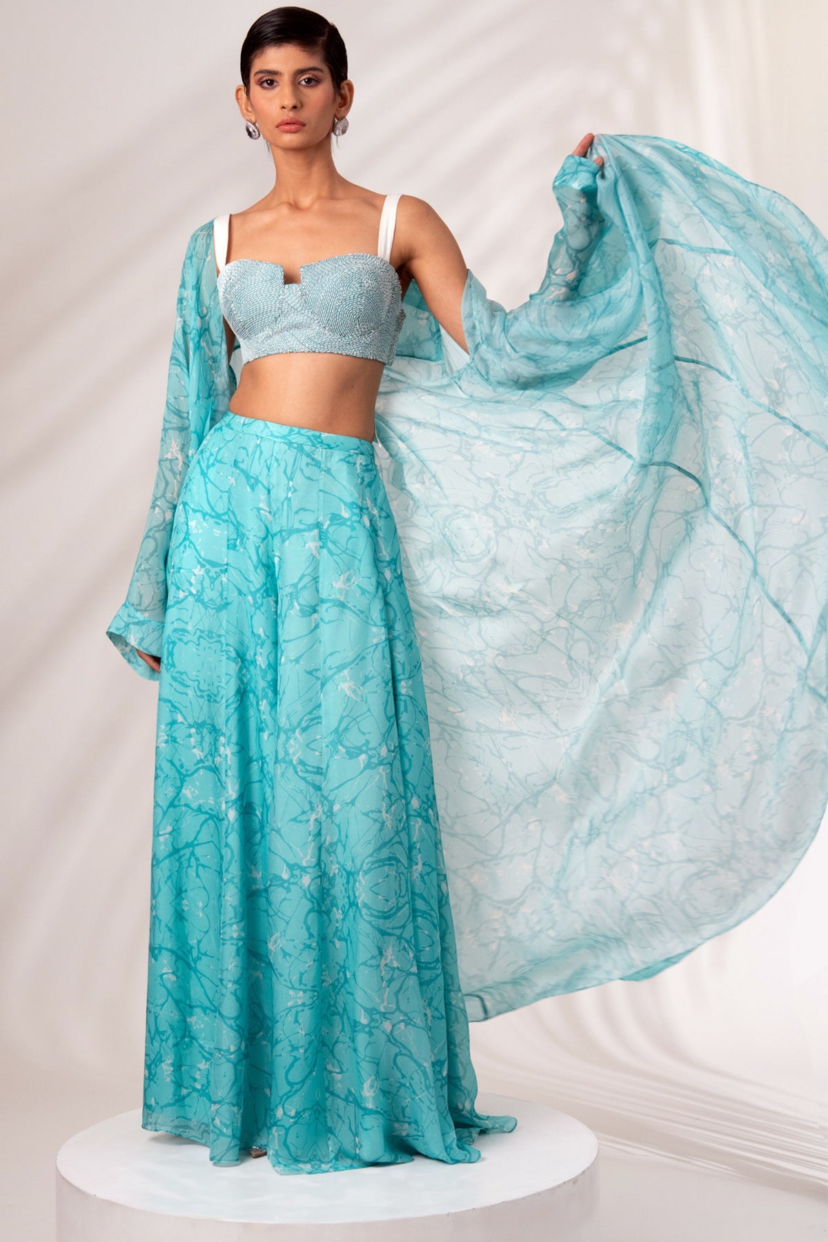 Zuri Sea Green Co-ord Set