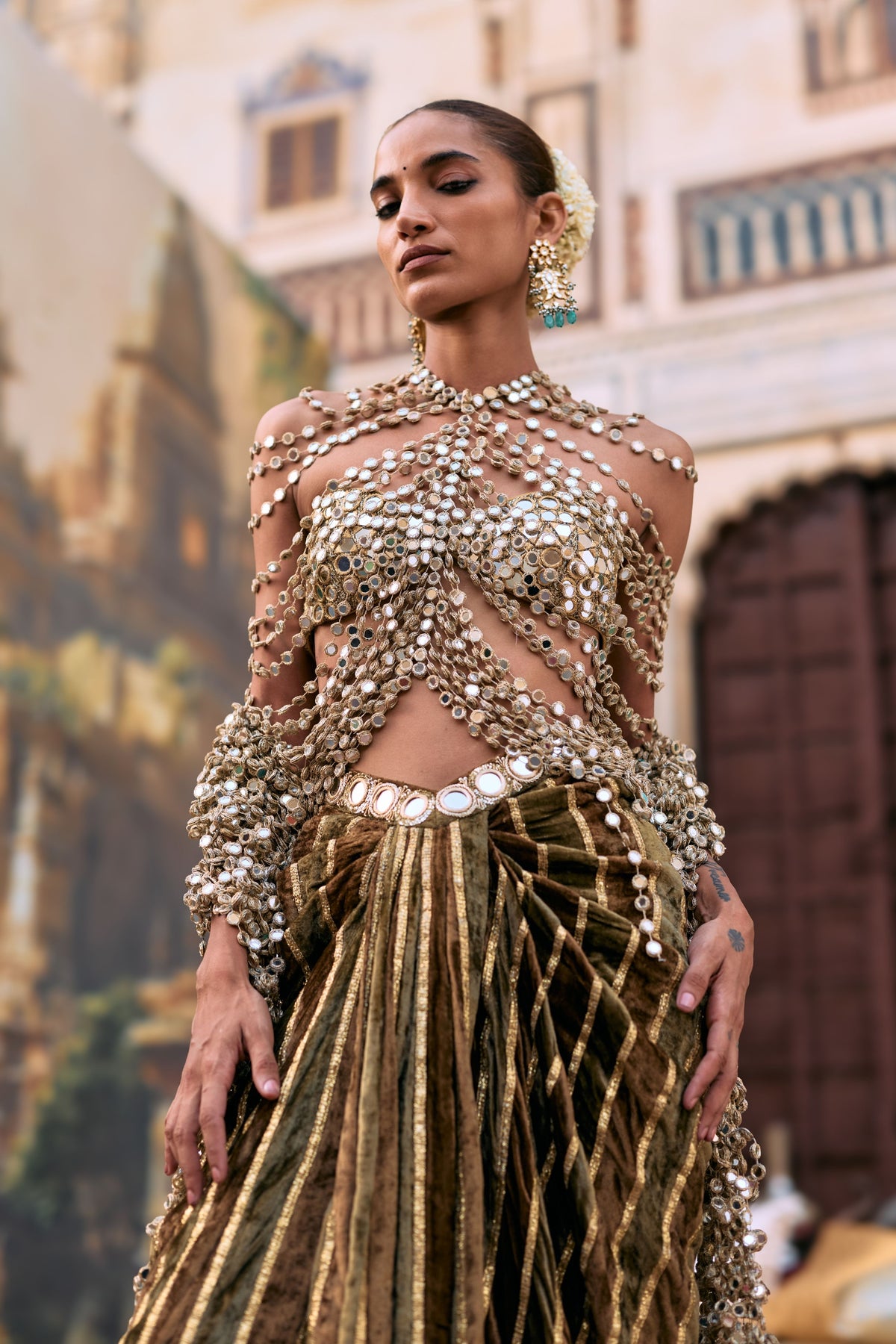 Ratnangi Skirt Set