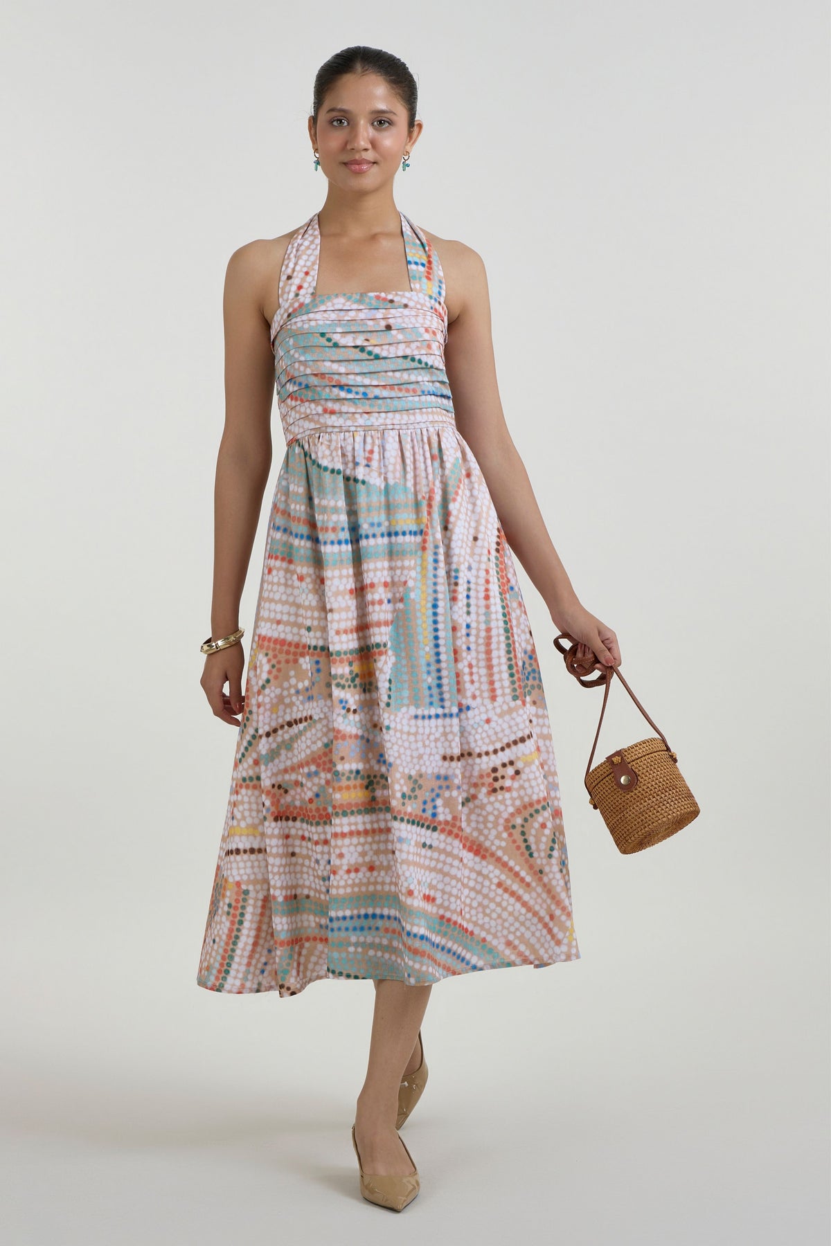 Daphne Halter Dress