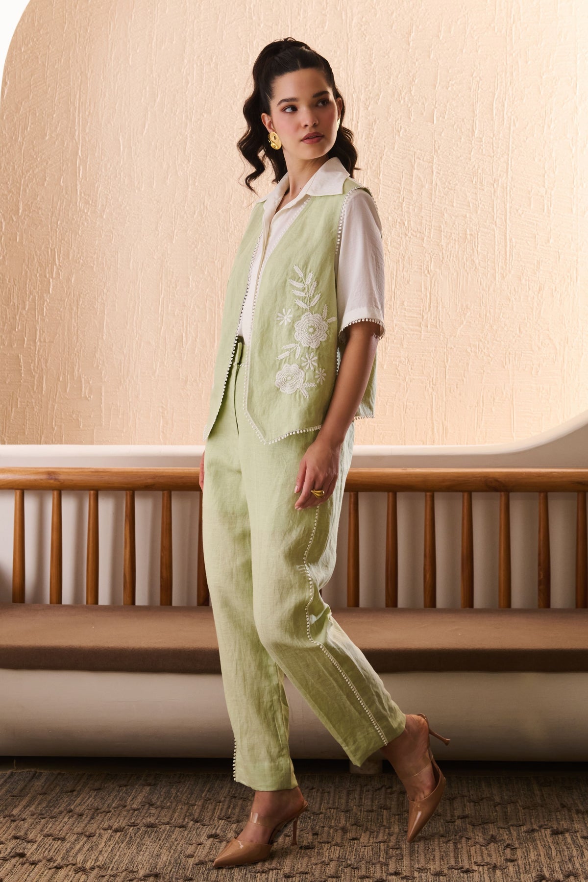 Emiliana Matcha Co-ord Set