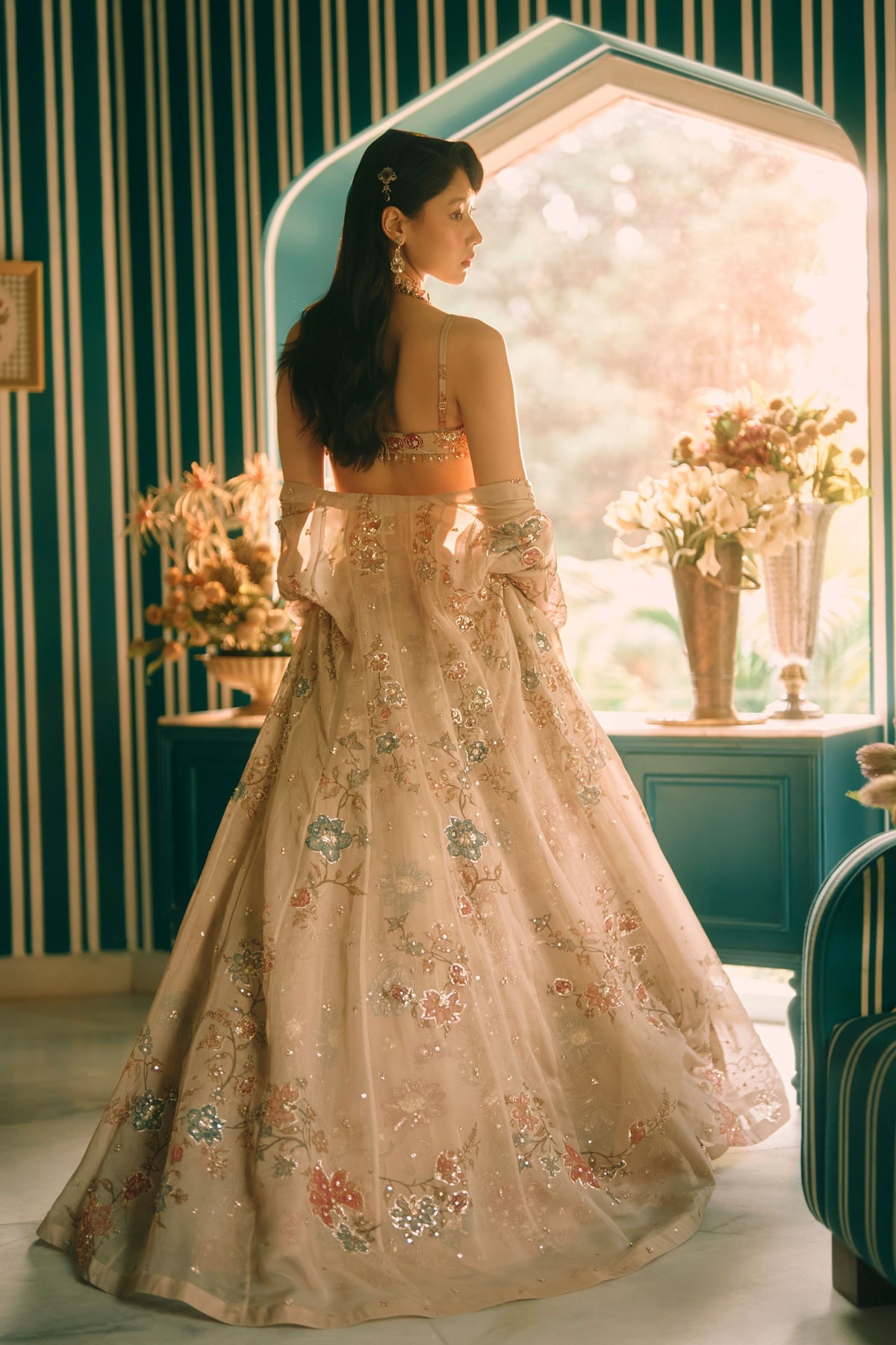 Petal Lehenga Set