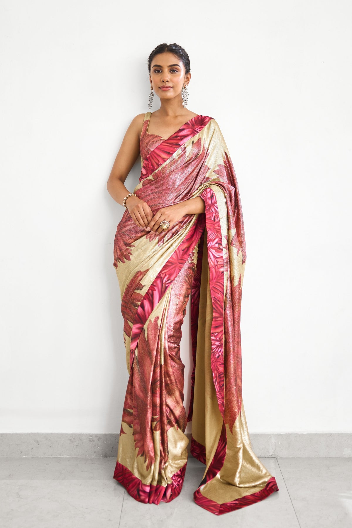 Golden Hour  Saree Set