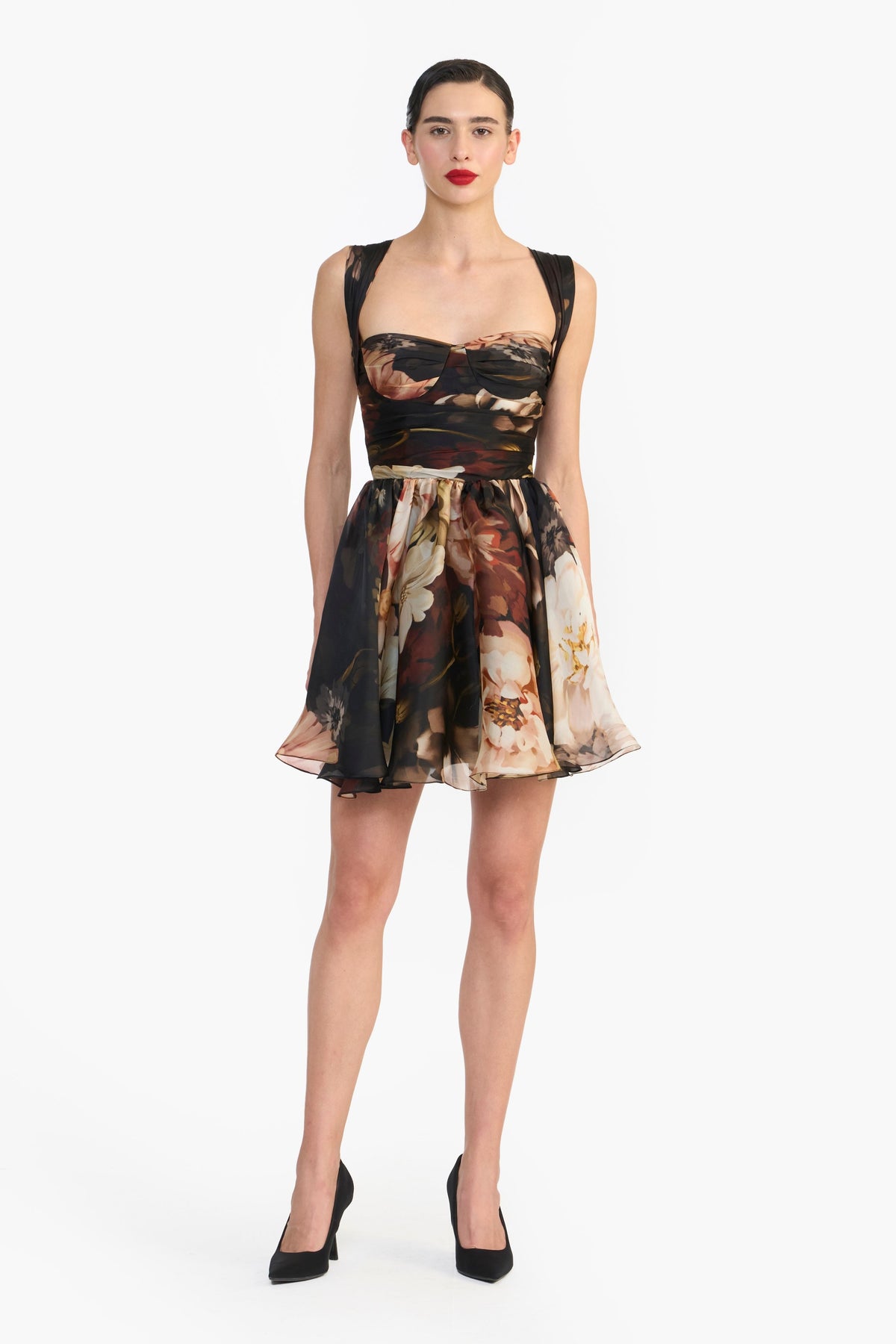 Draped Bustier Mini