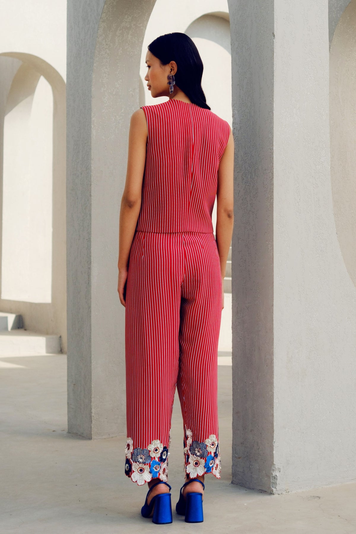 Red Margot Co-ord Set