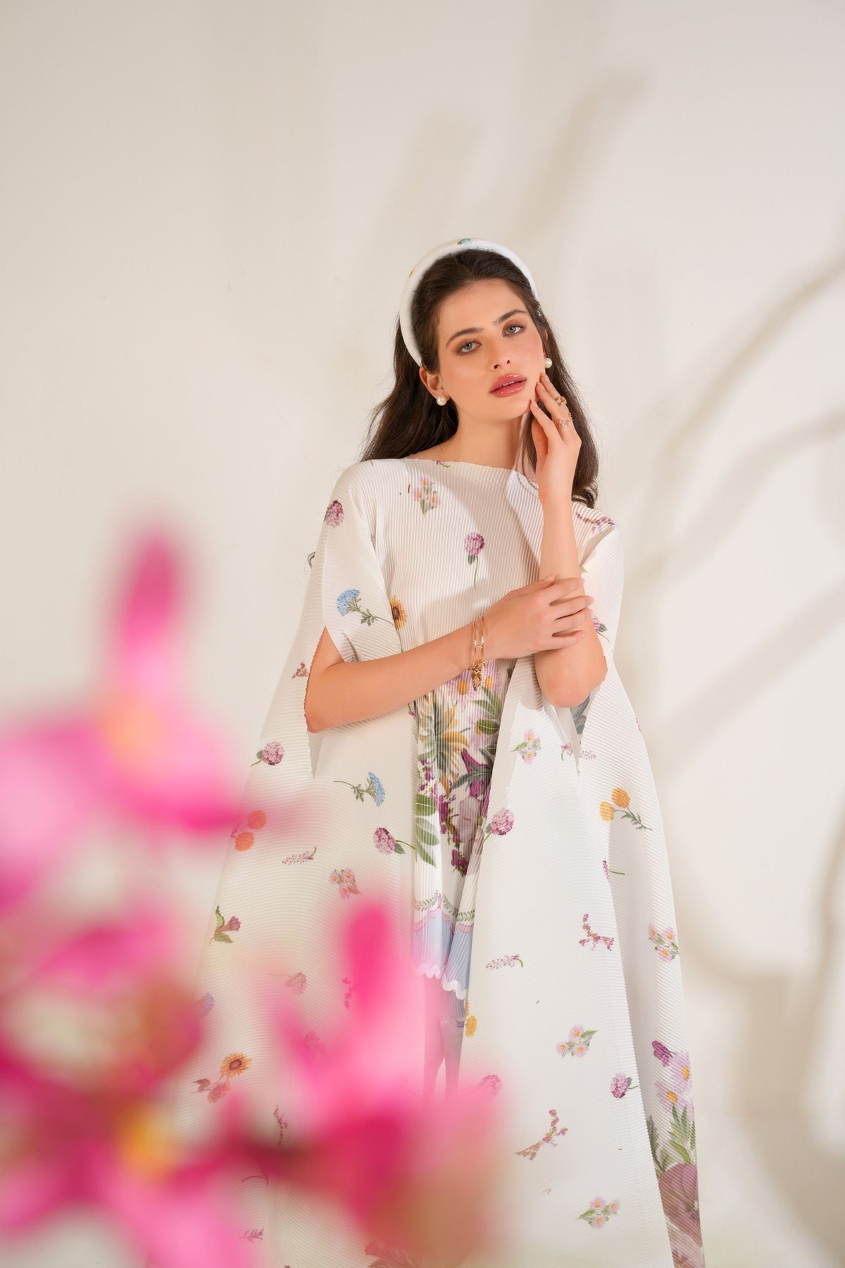 Floral Cape Set