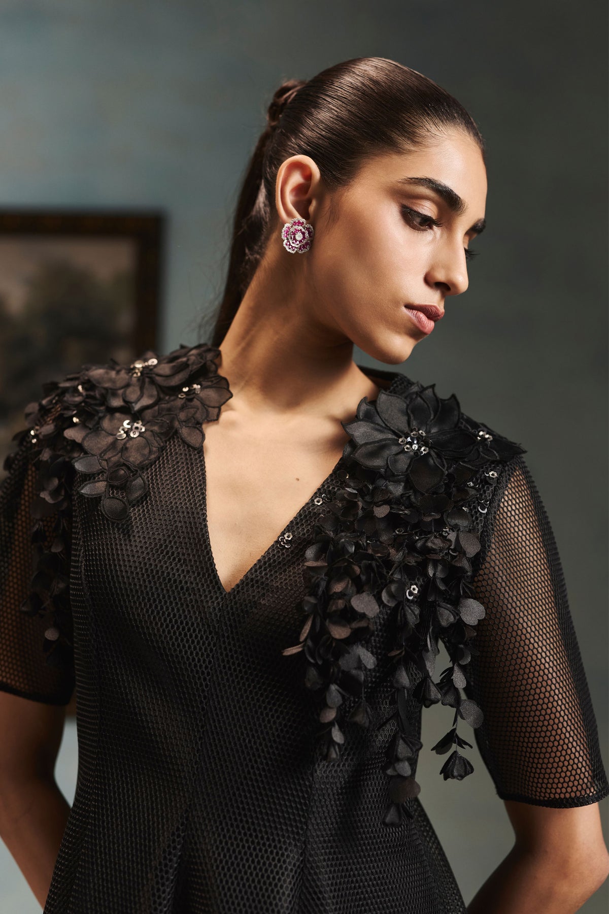 Vienna Raven Mist Dress
