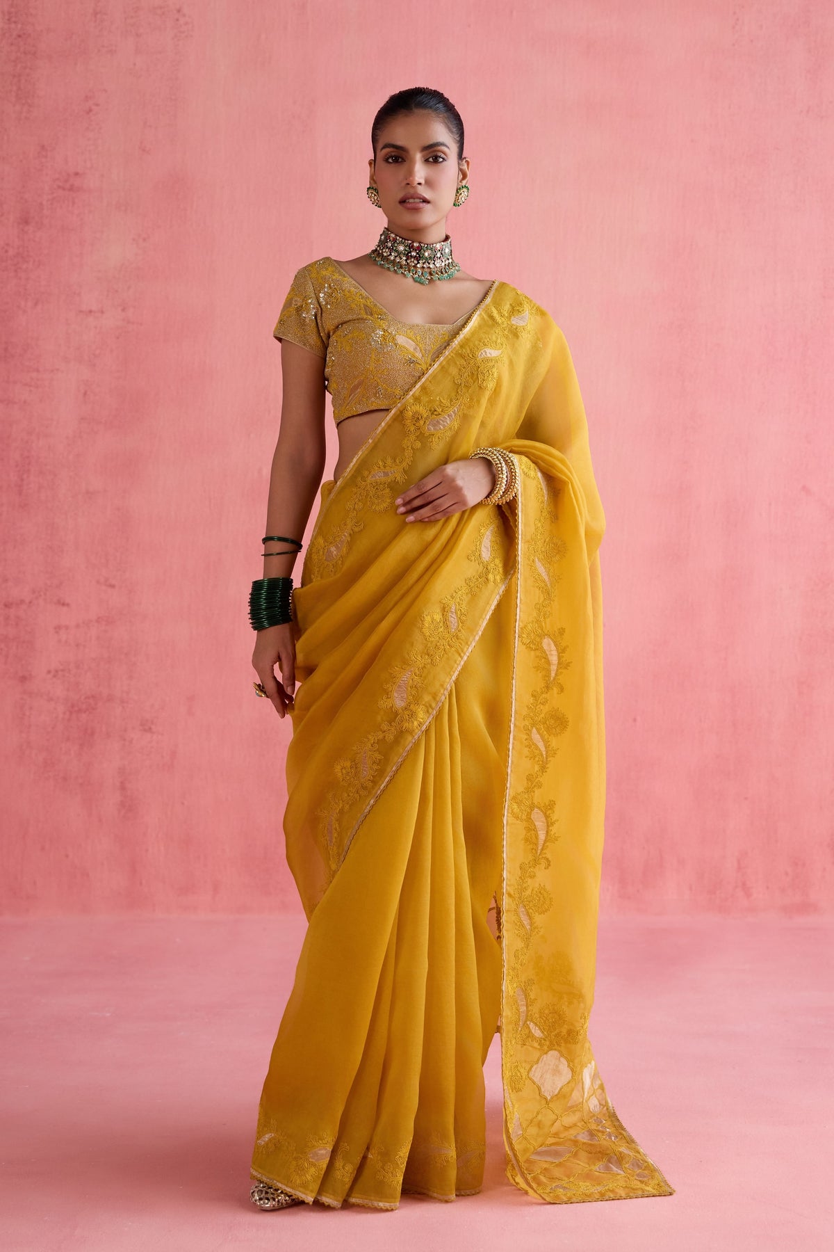 Zeba Saree Set