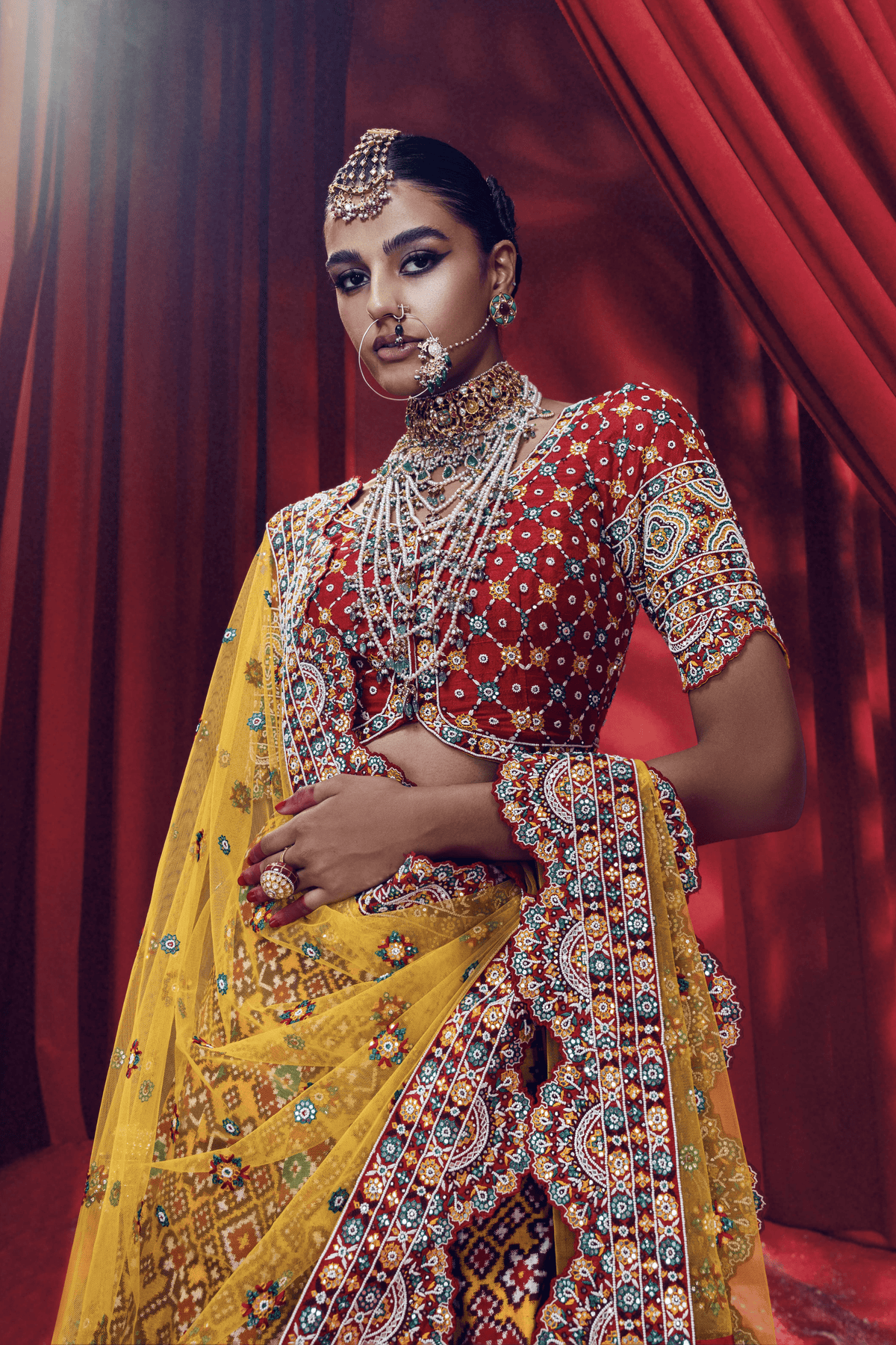Yellow Patola Lehnga