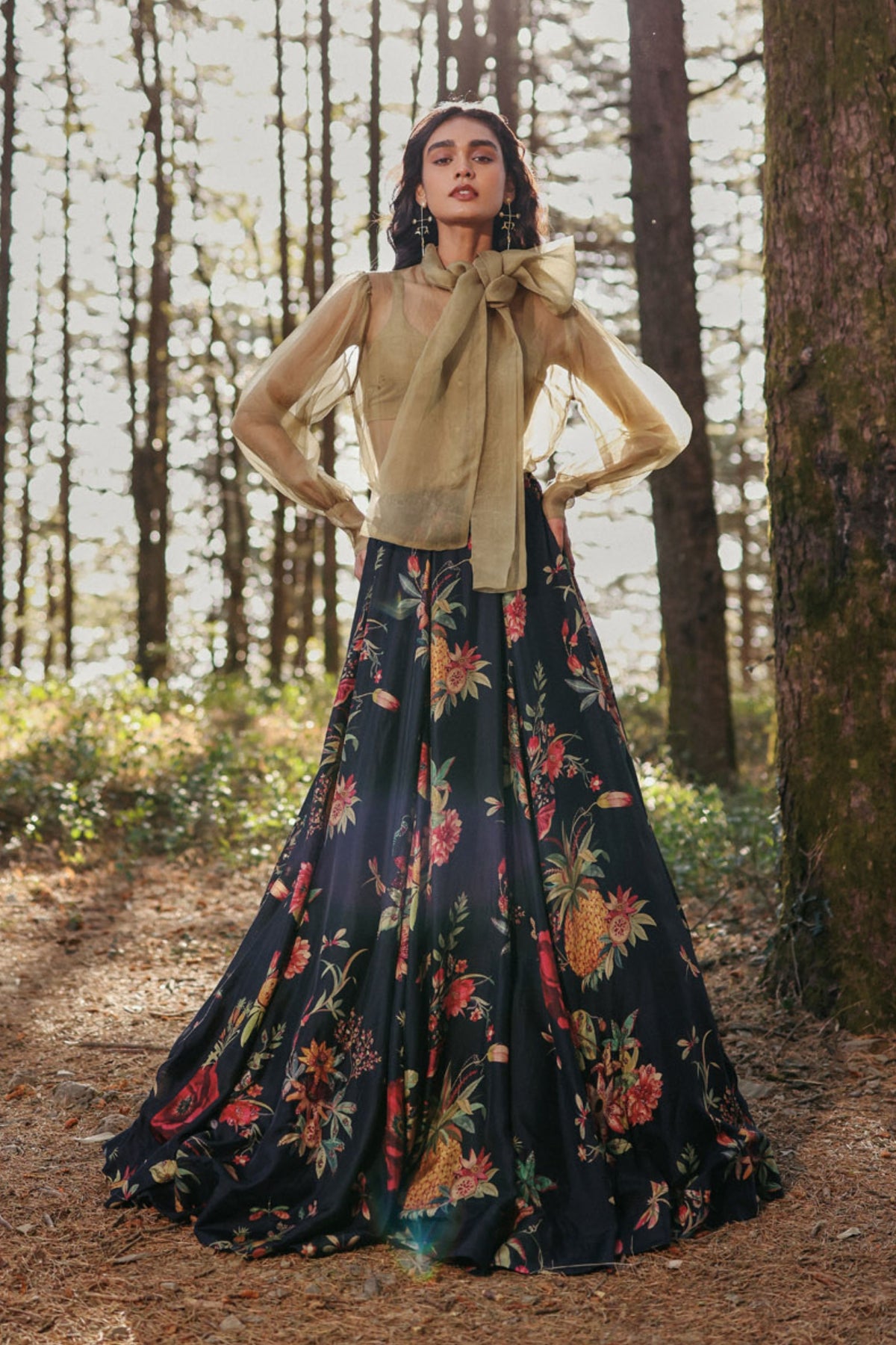 Dragonfly Trail Lehenga Set