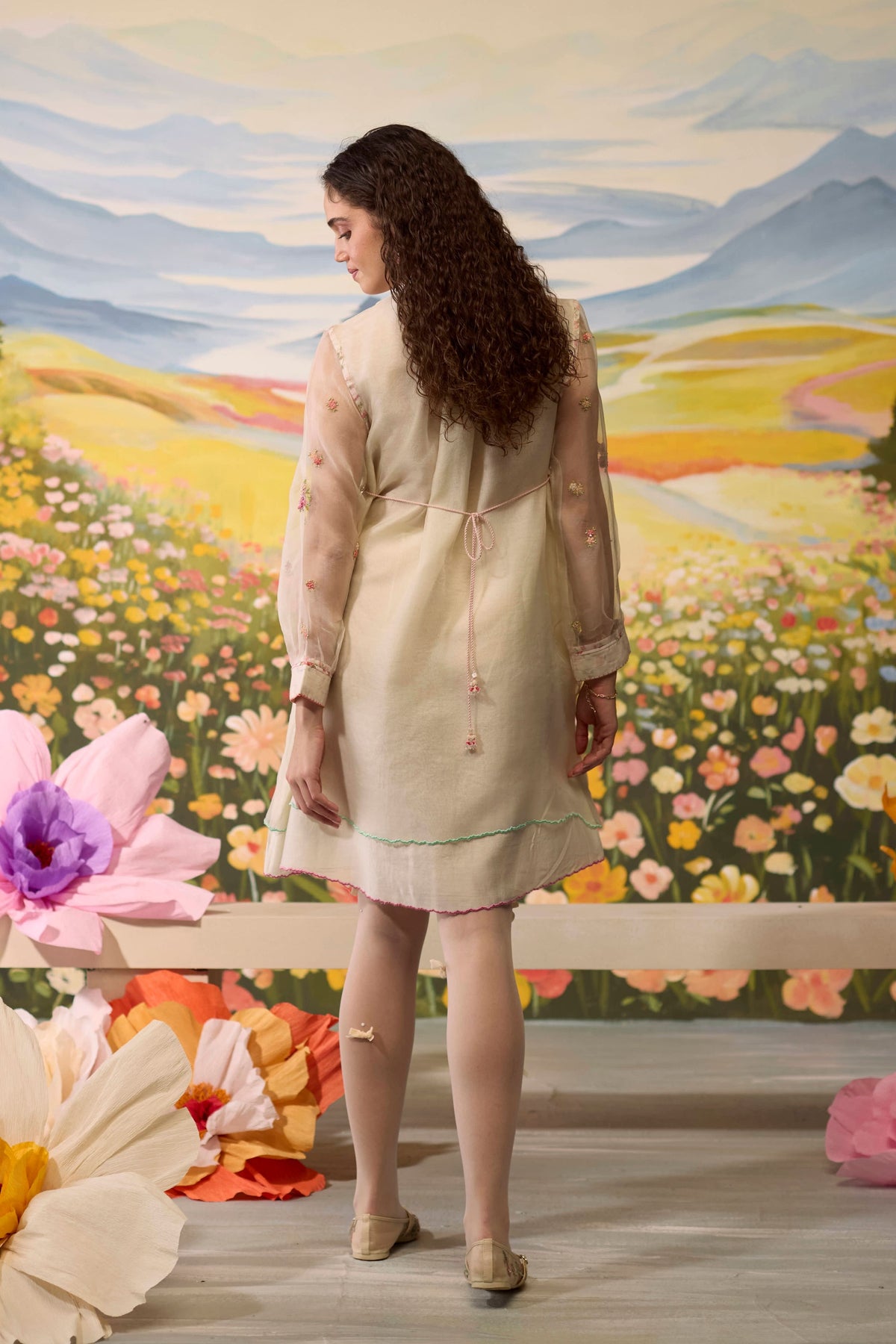 Lumina Embroidered Dress