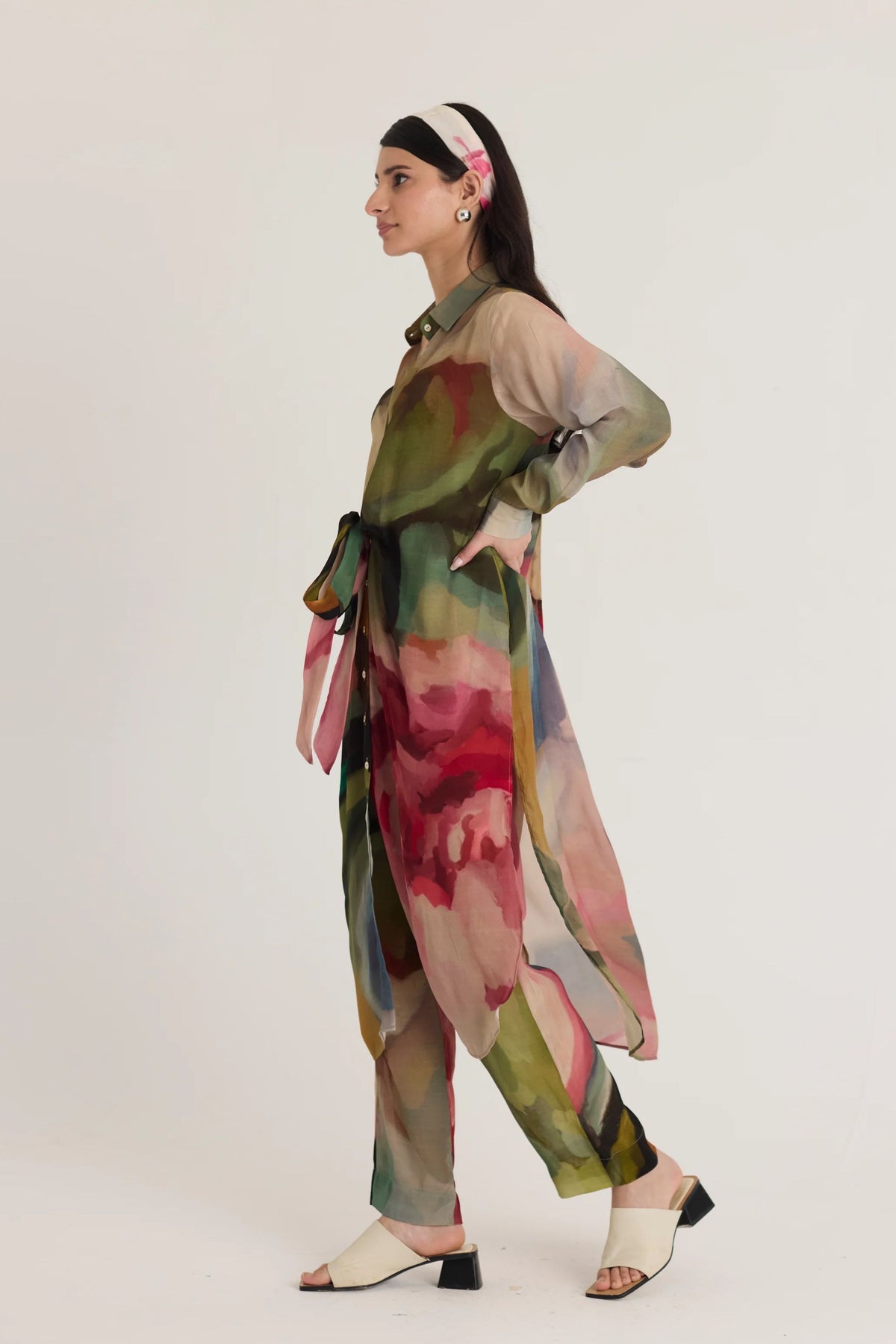 Tilly Wrap Kurta Set