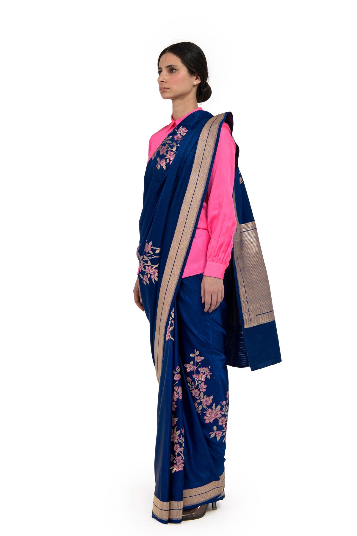 Shiten Blue Saree