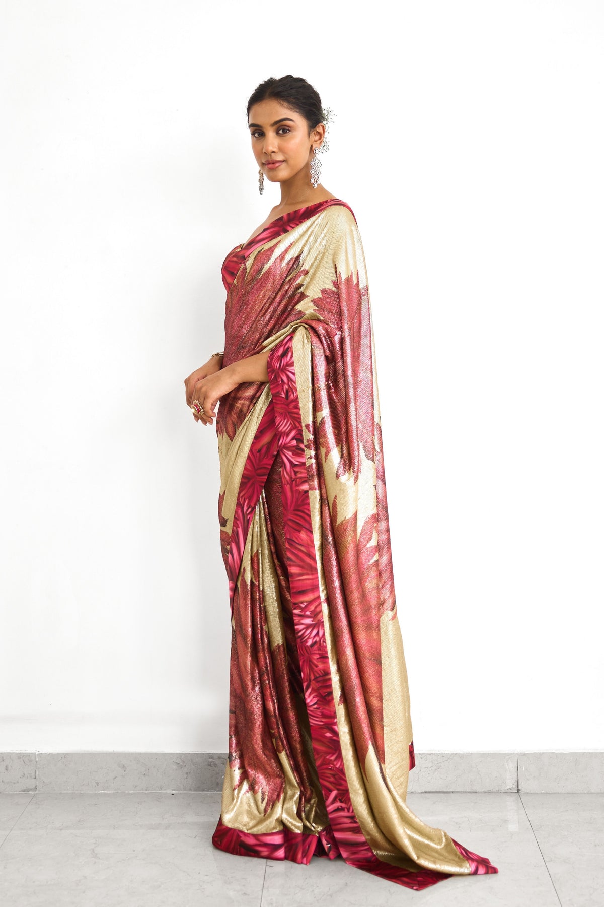 Golden Hour  Saree Set