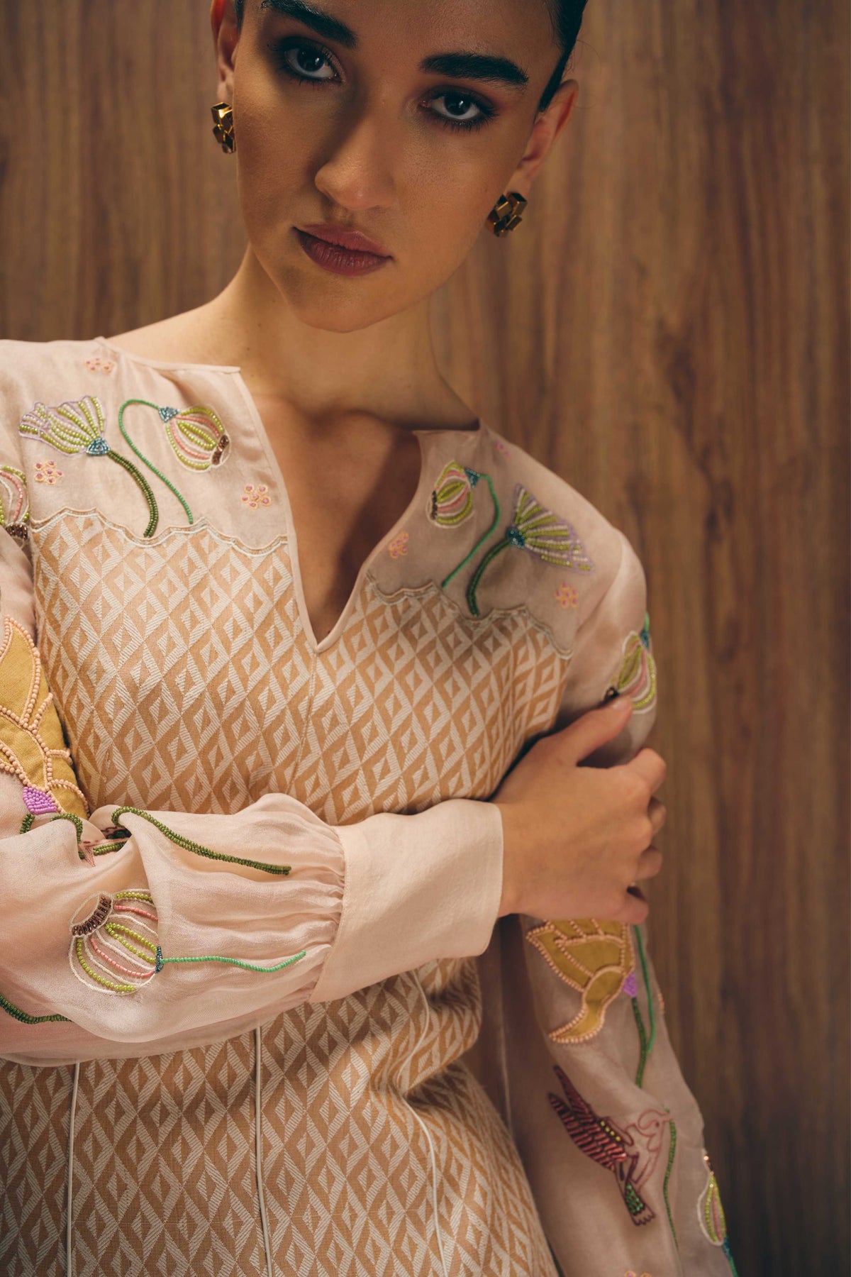 Vintage Rosé Dress