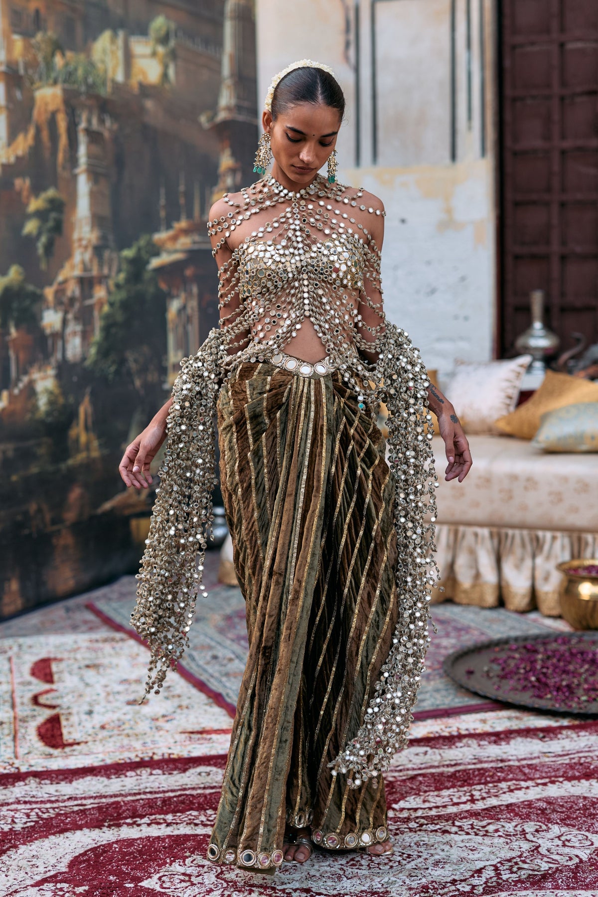 Ratnangi Skirt Set