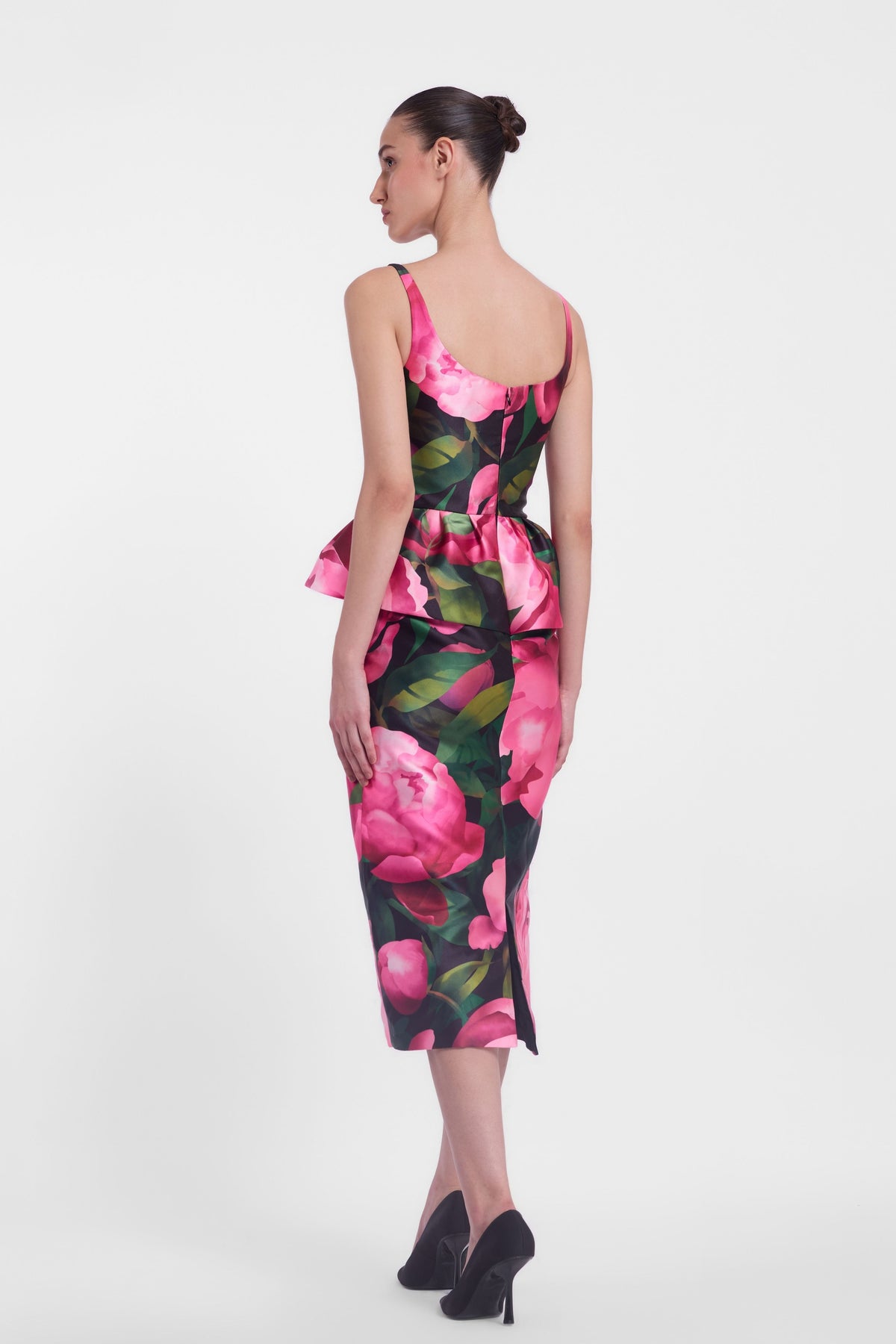 Scoop Neck Pencil Dress