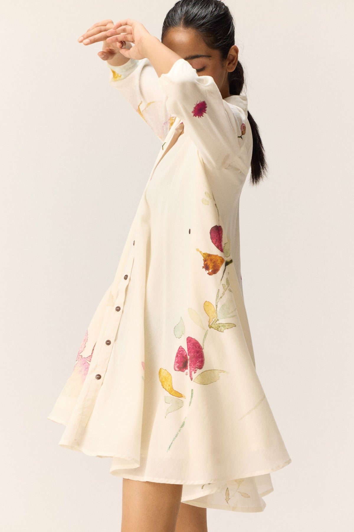 Pearls in a Garden Dress