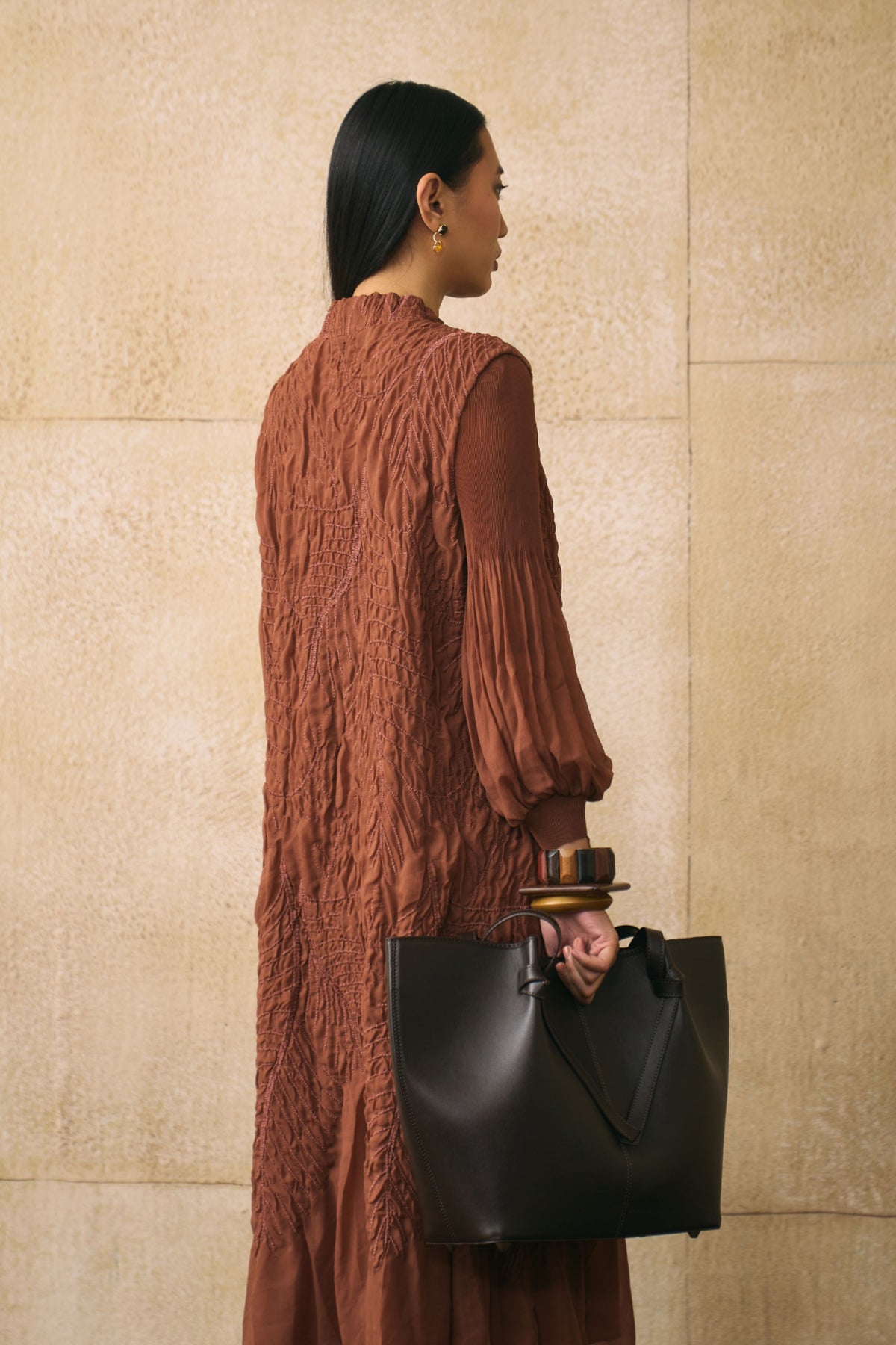 Brown Irenia Dress