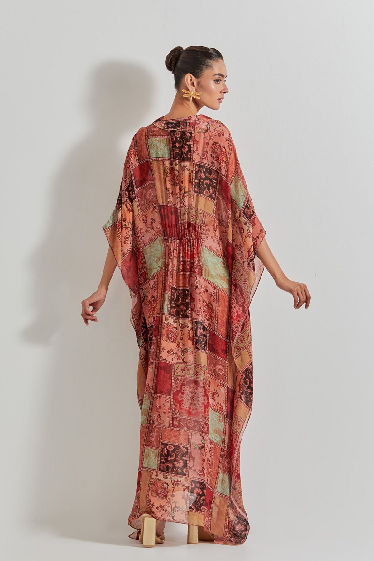 Spicy Glam Printed Kaftan