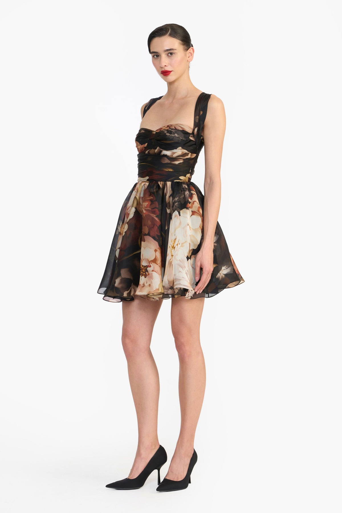 Draped Bustier Mini