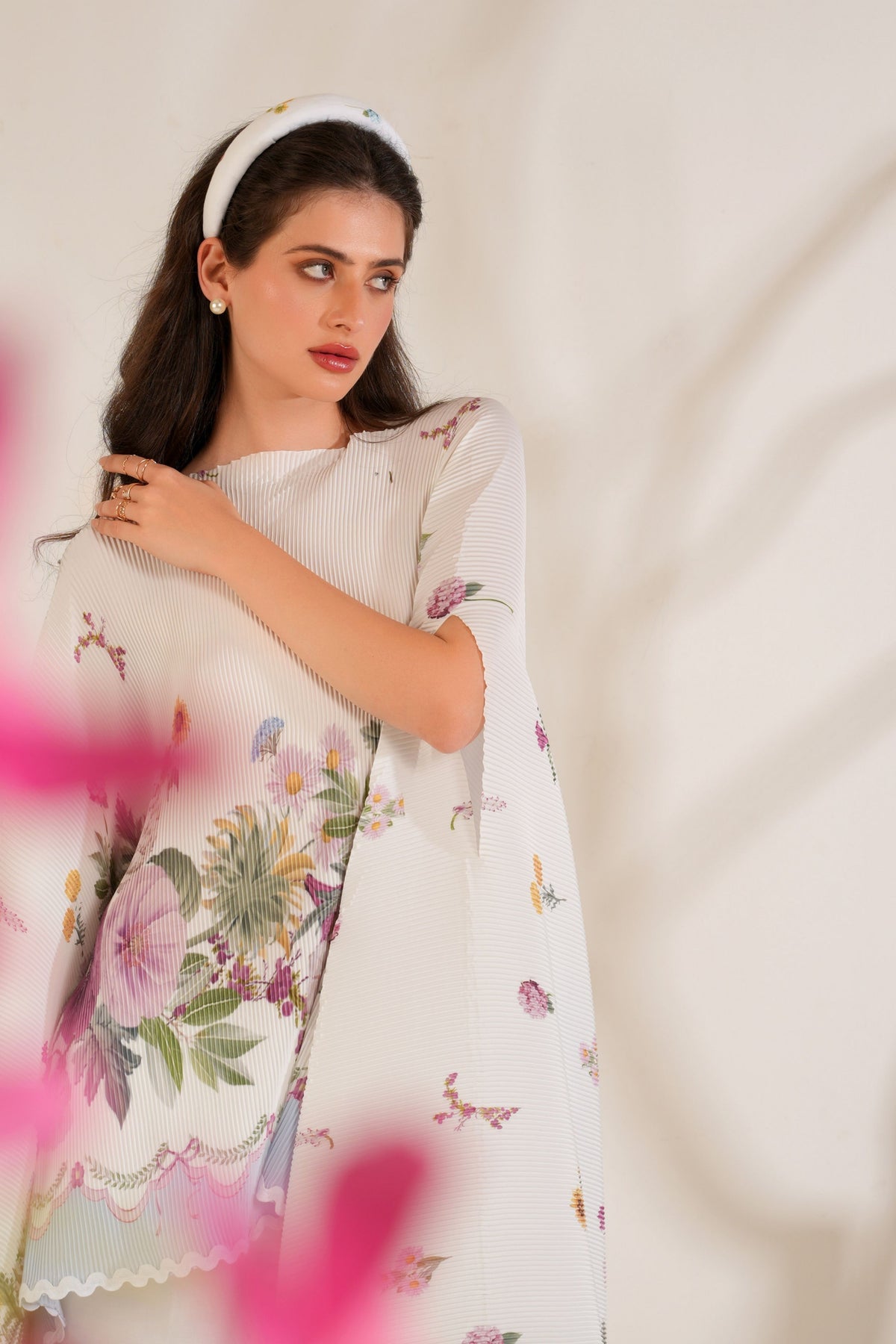 Floral Cape Set