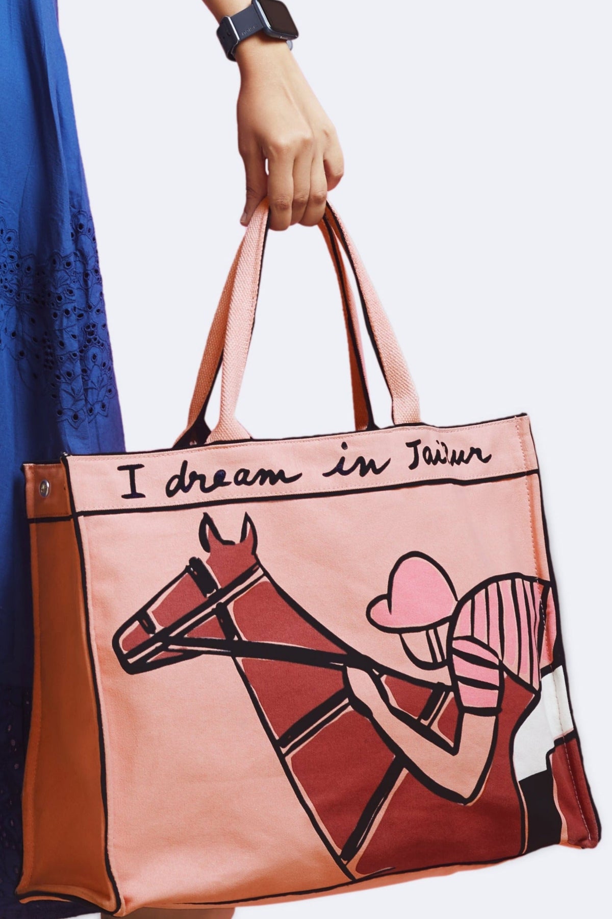 The Jaipur in Pink Bag