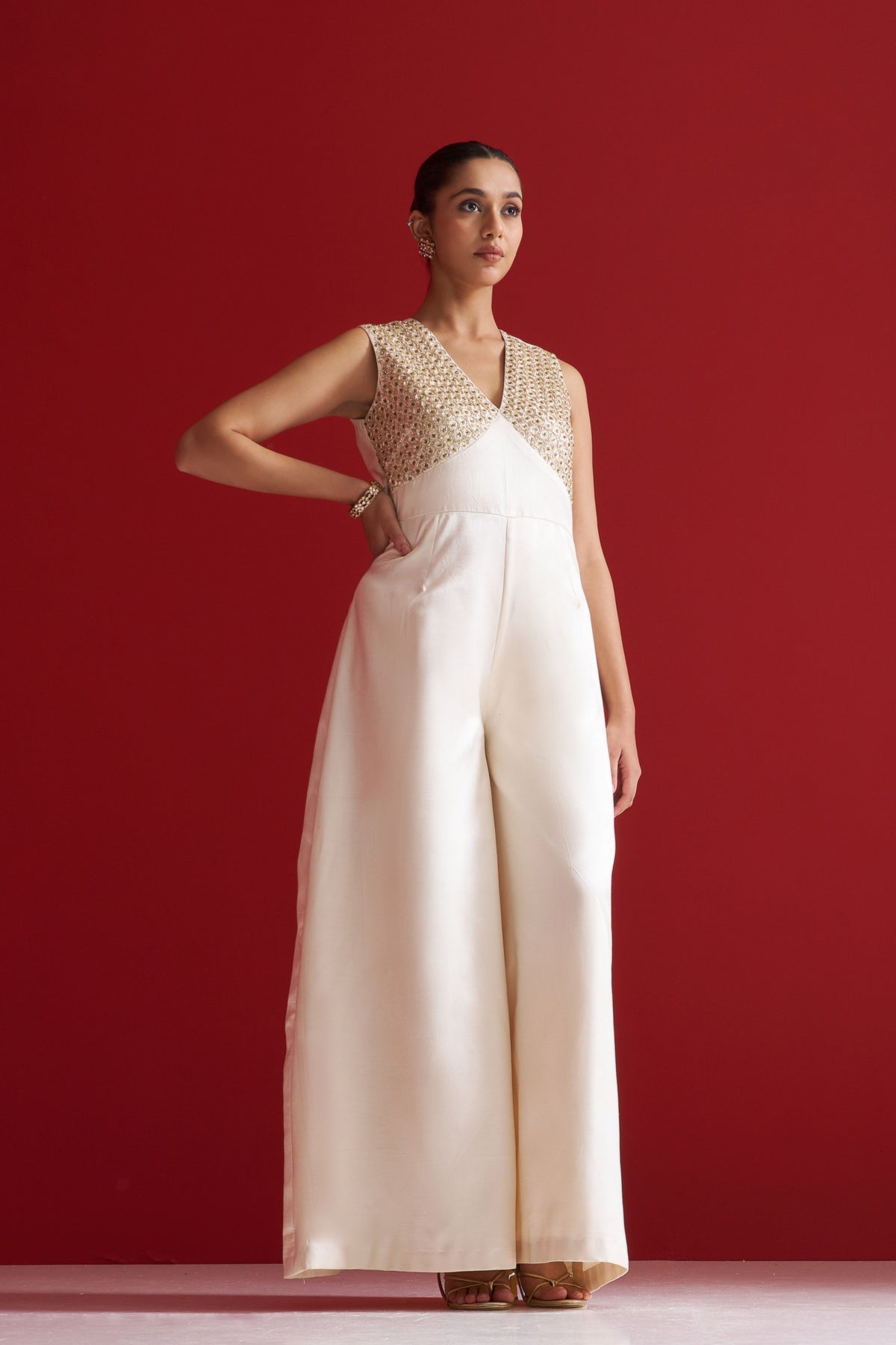 Tala Ivory Jumpsuit
