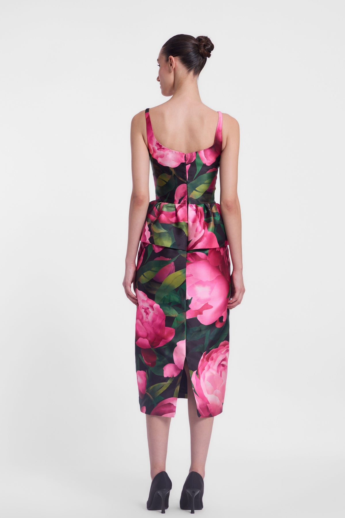 Scoop Neck Pencil Dress