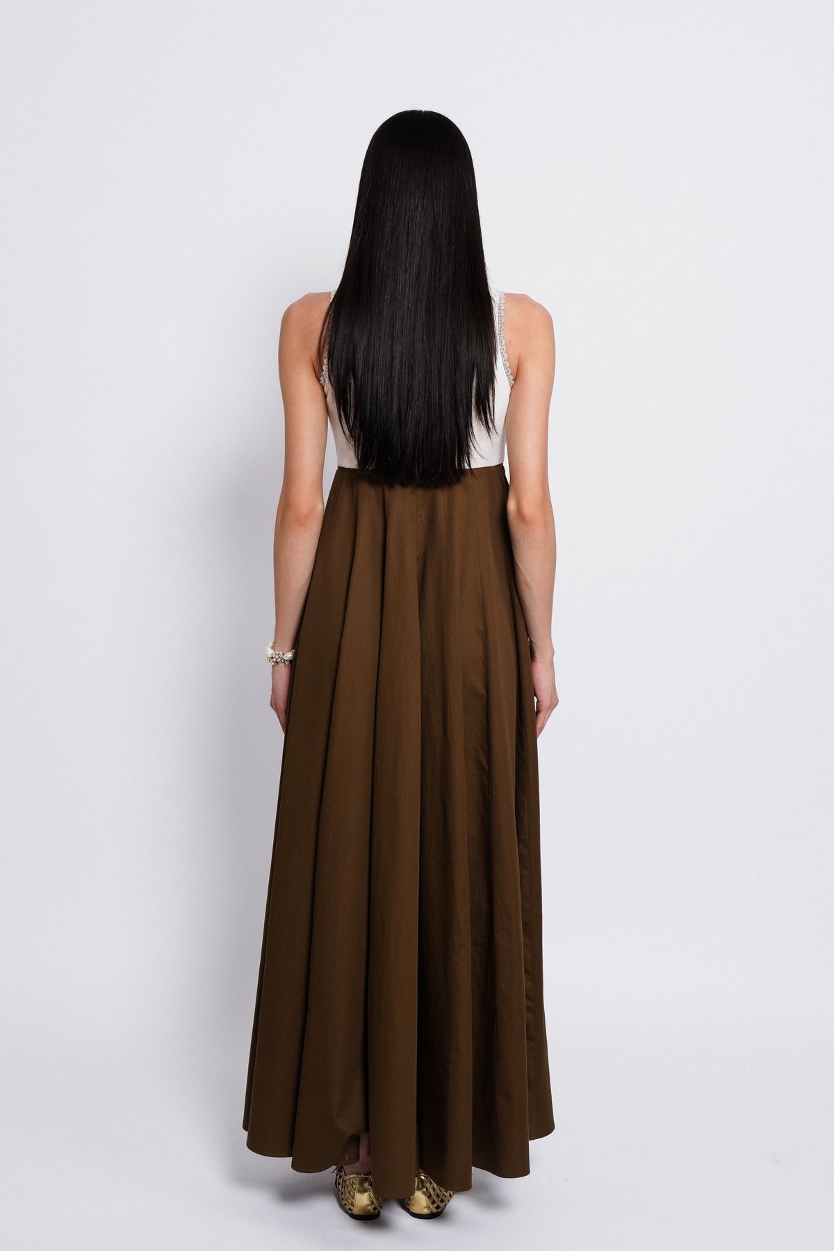 Sutra Brown Dress