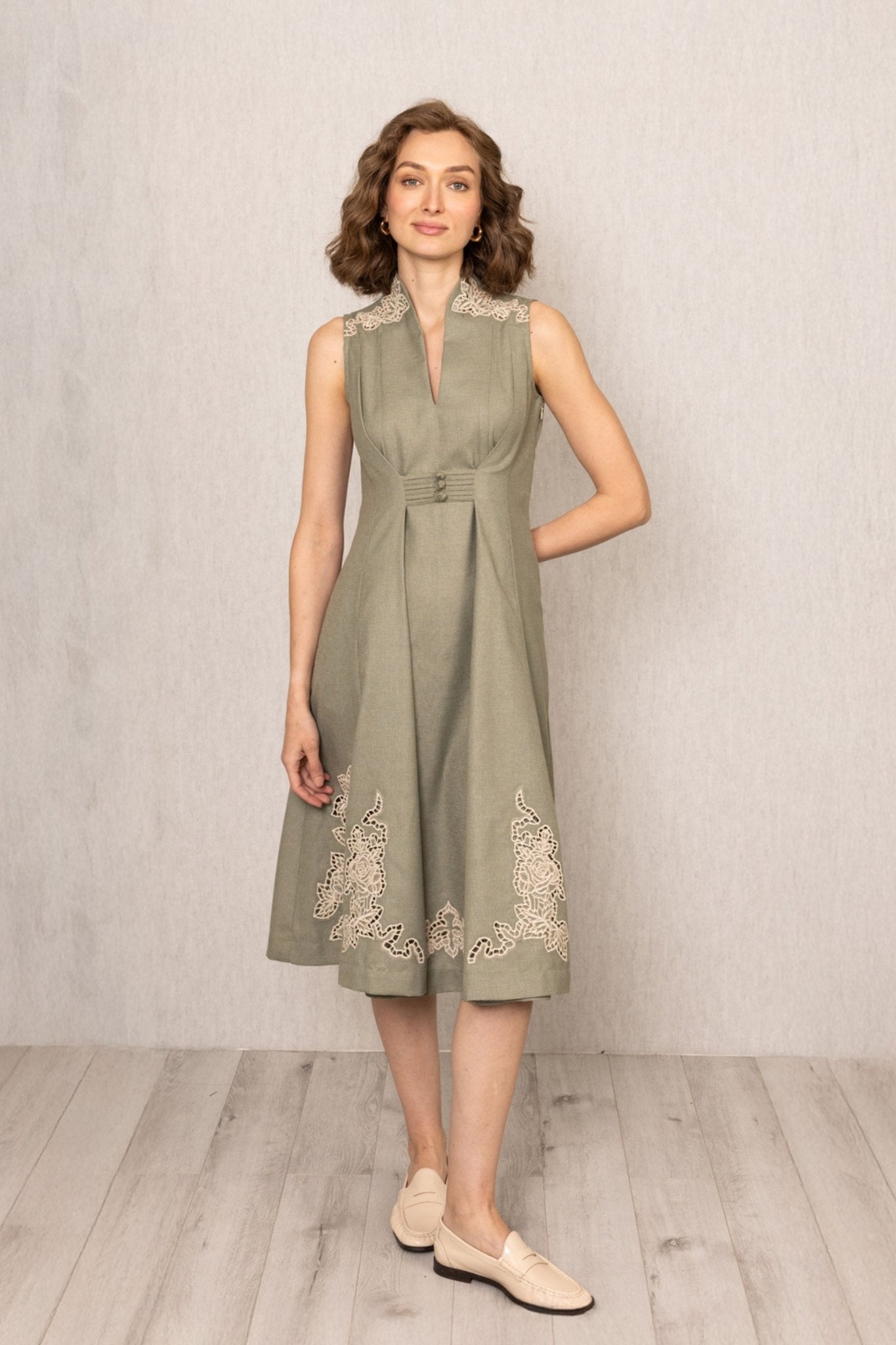 Lima Midi Dress - Ranna Gill - Elahe