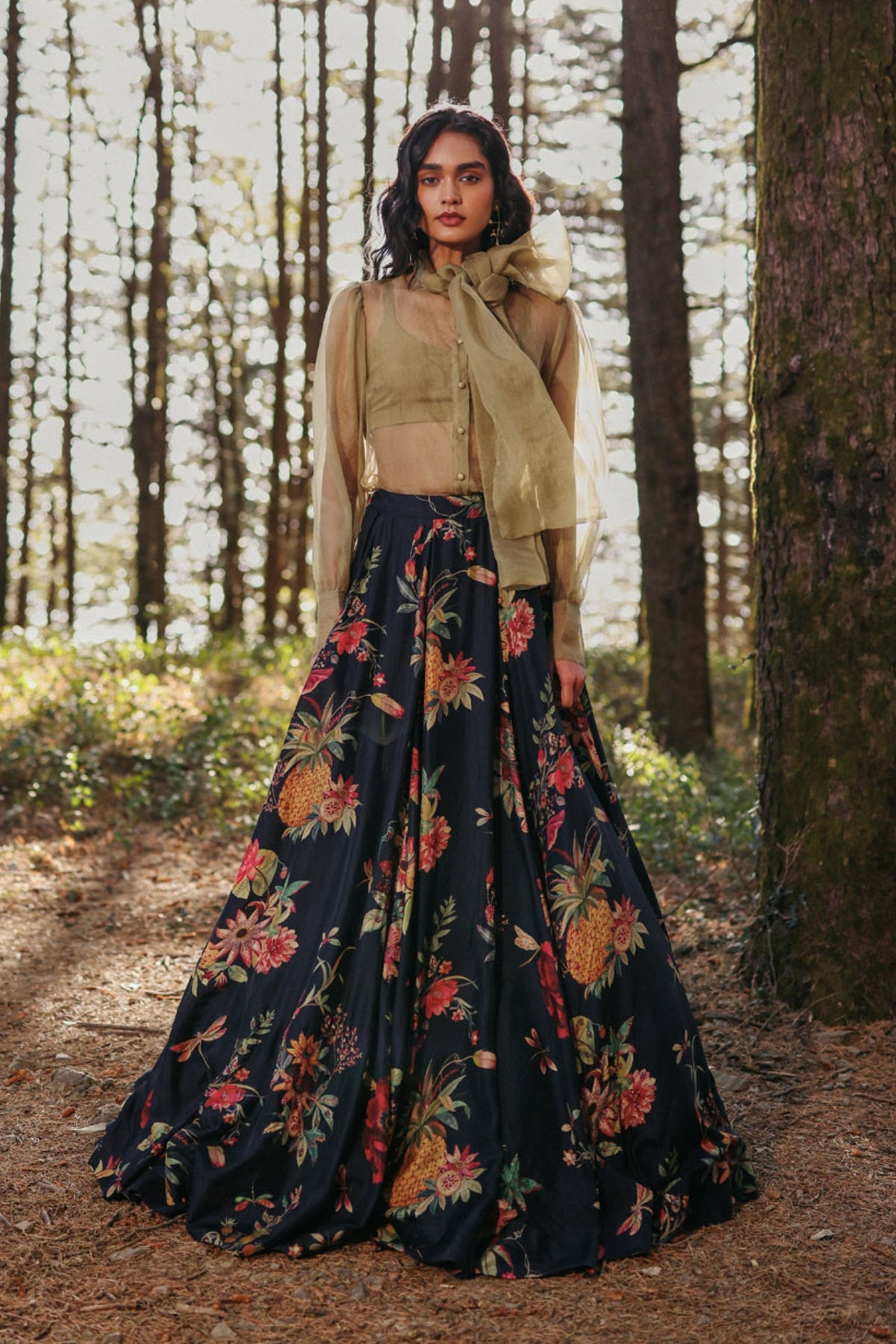 Dragonfly Trail Lehenga Set