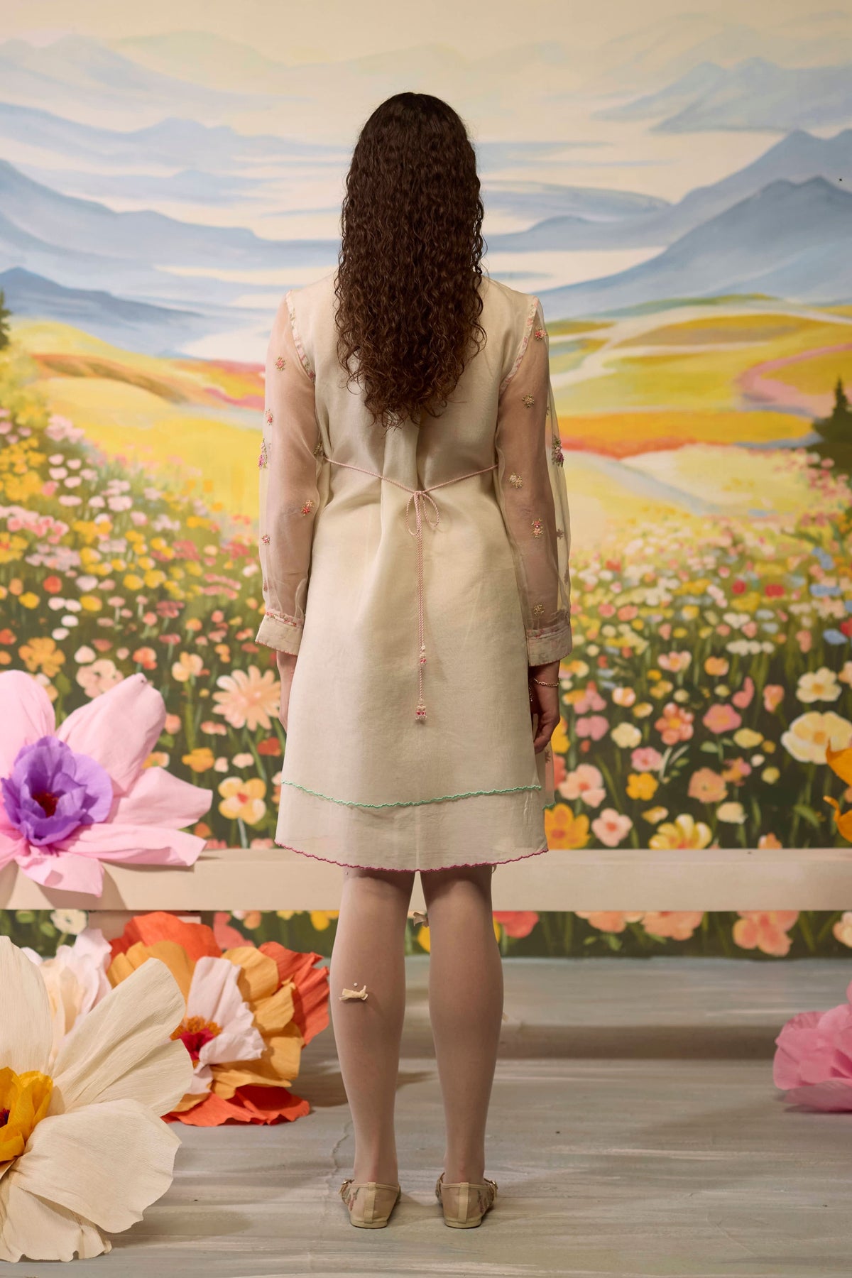 Lumina Embroidered Dress