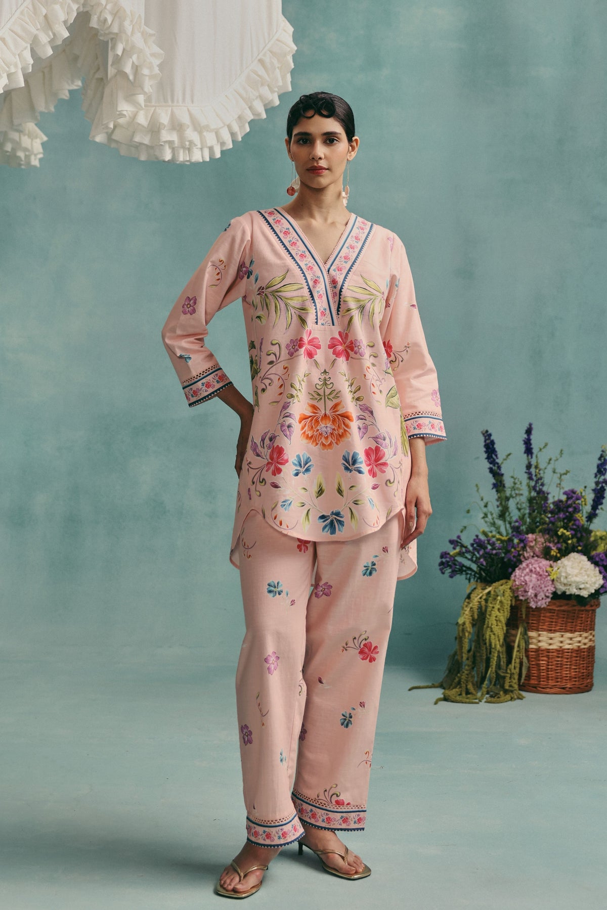 Rose Tunic Set