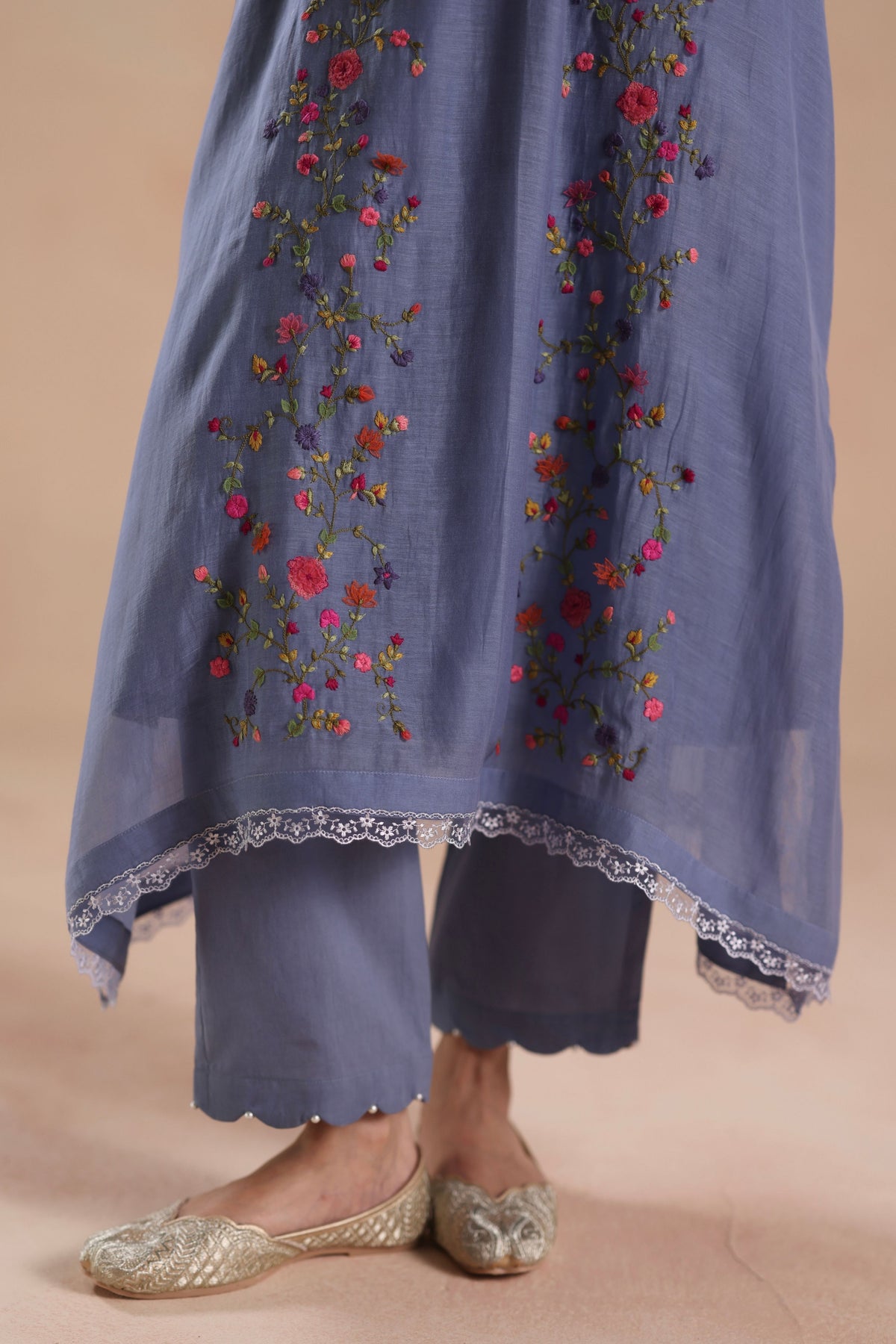 Evara Blue Kurta Set