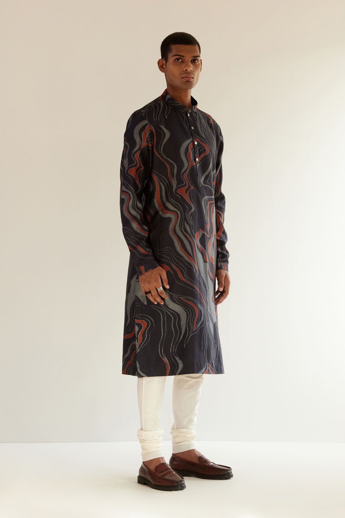 Infinity Print Kurta Set