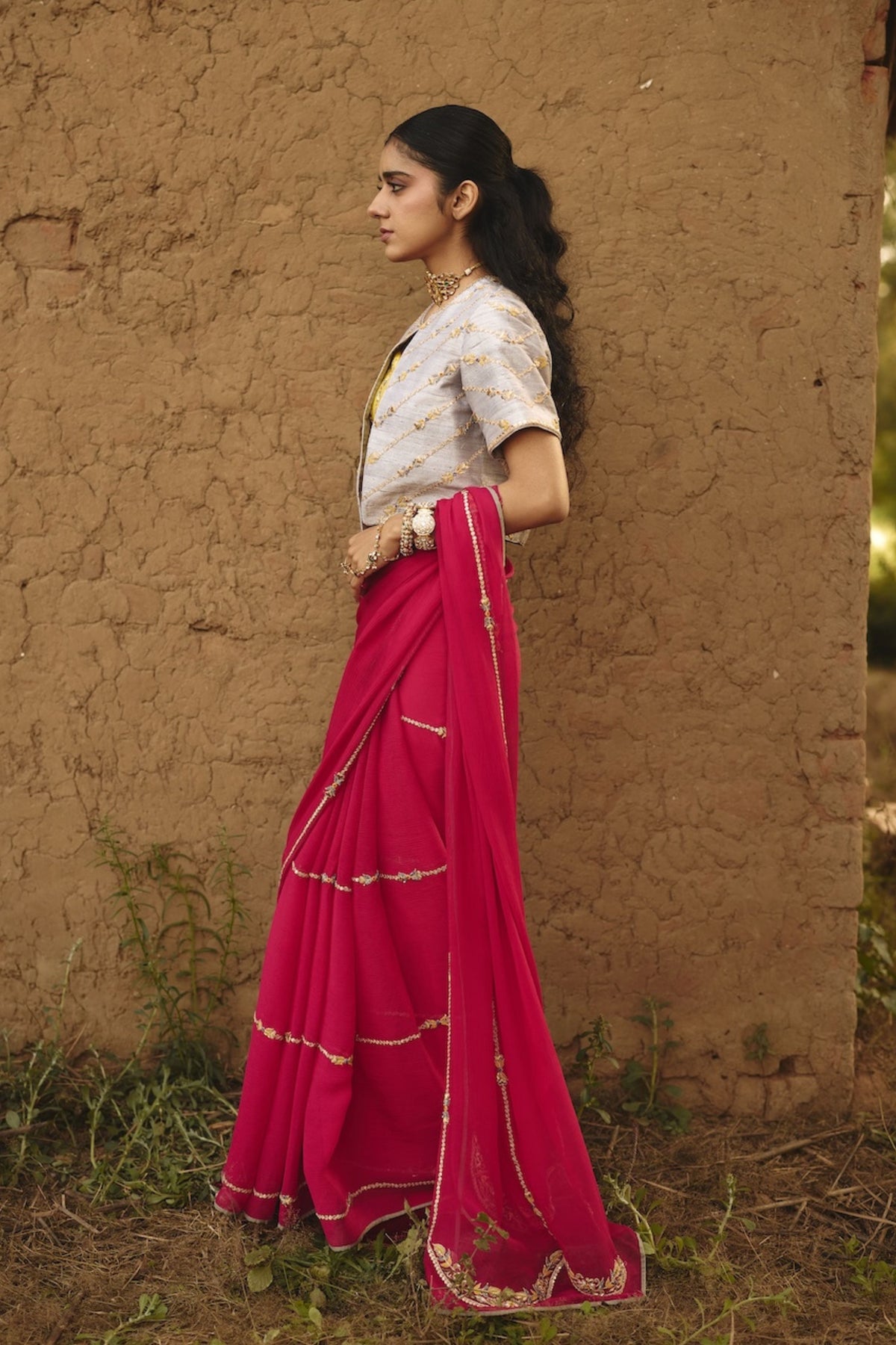 Veda Tishya Cape and Bustier