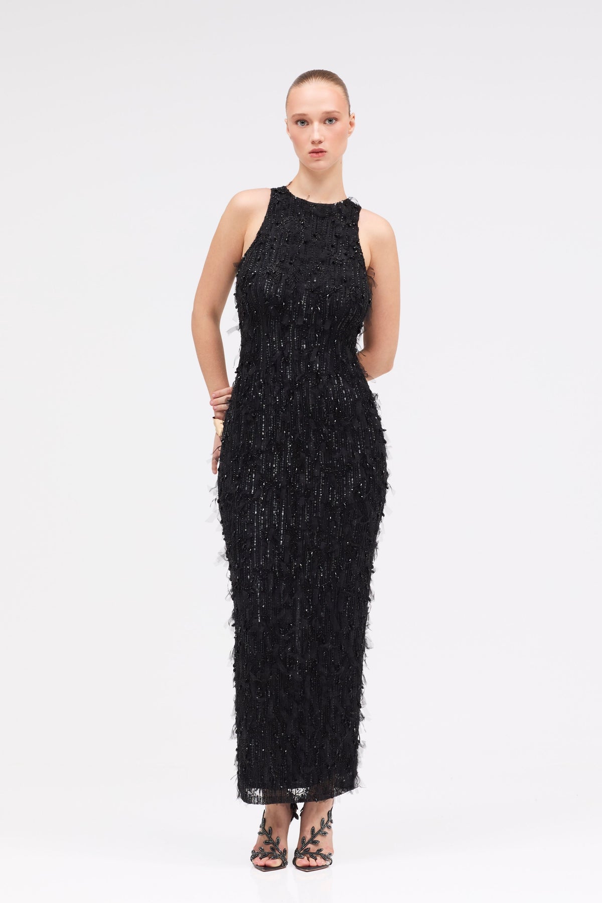 Celestine Black Gown