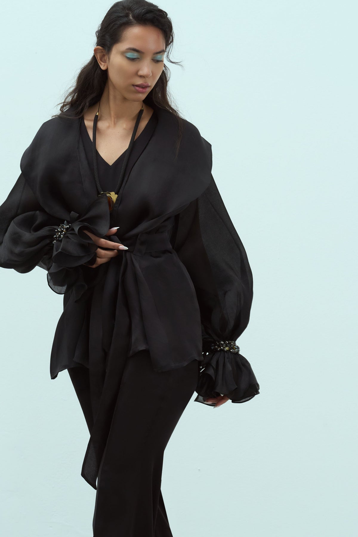 Carbon Peony Set