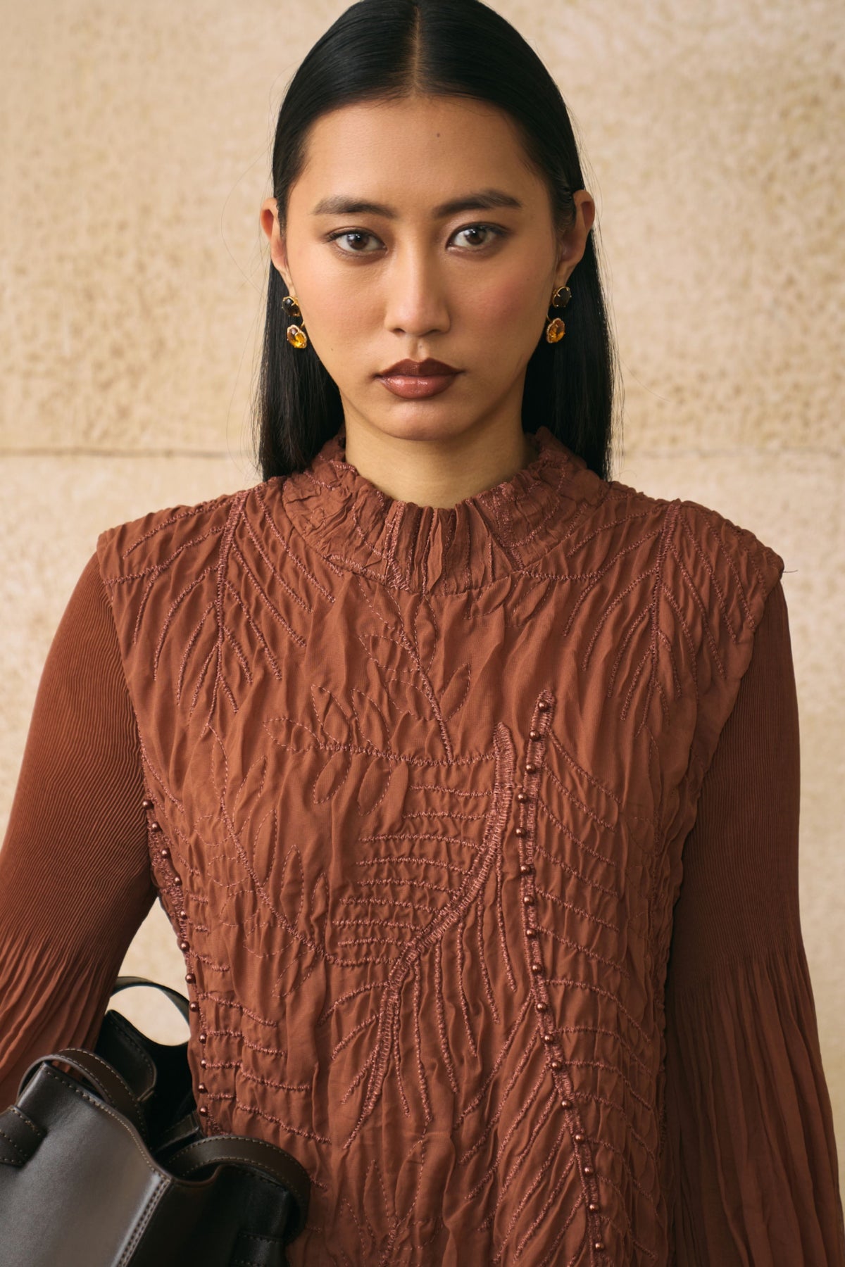 Brown Irenia Dress