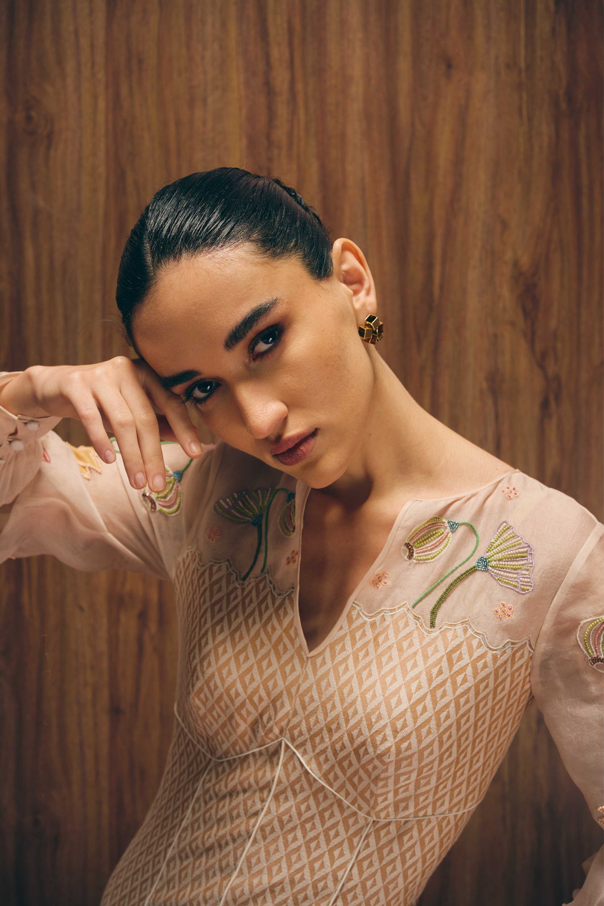 Vintage Rosé Dress