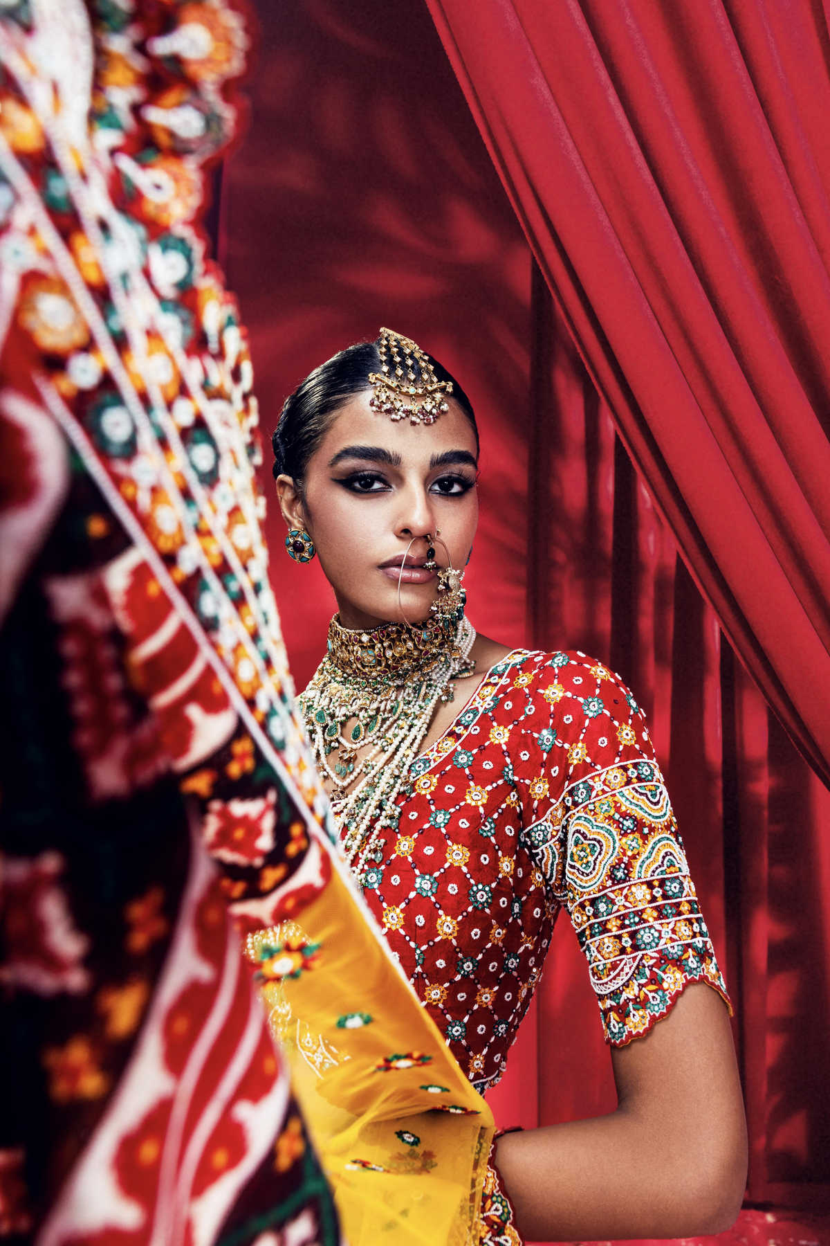 Yellow Patola Lehnga