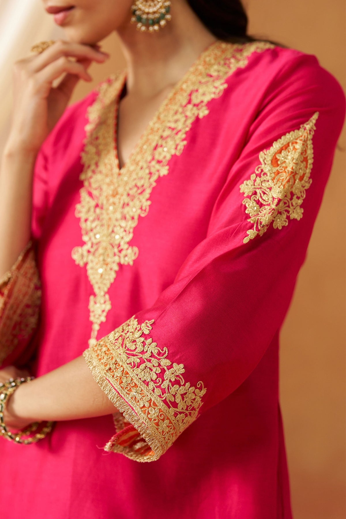 Liana Hot Pink Chauga Set