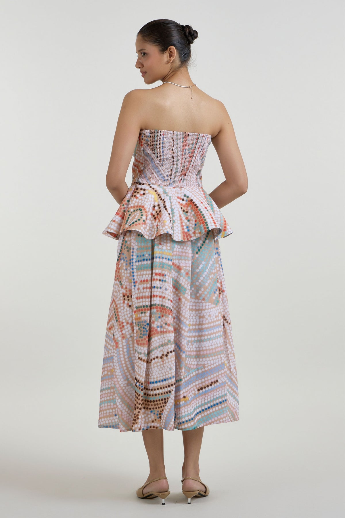 Daphne Peplum Skirt Set