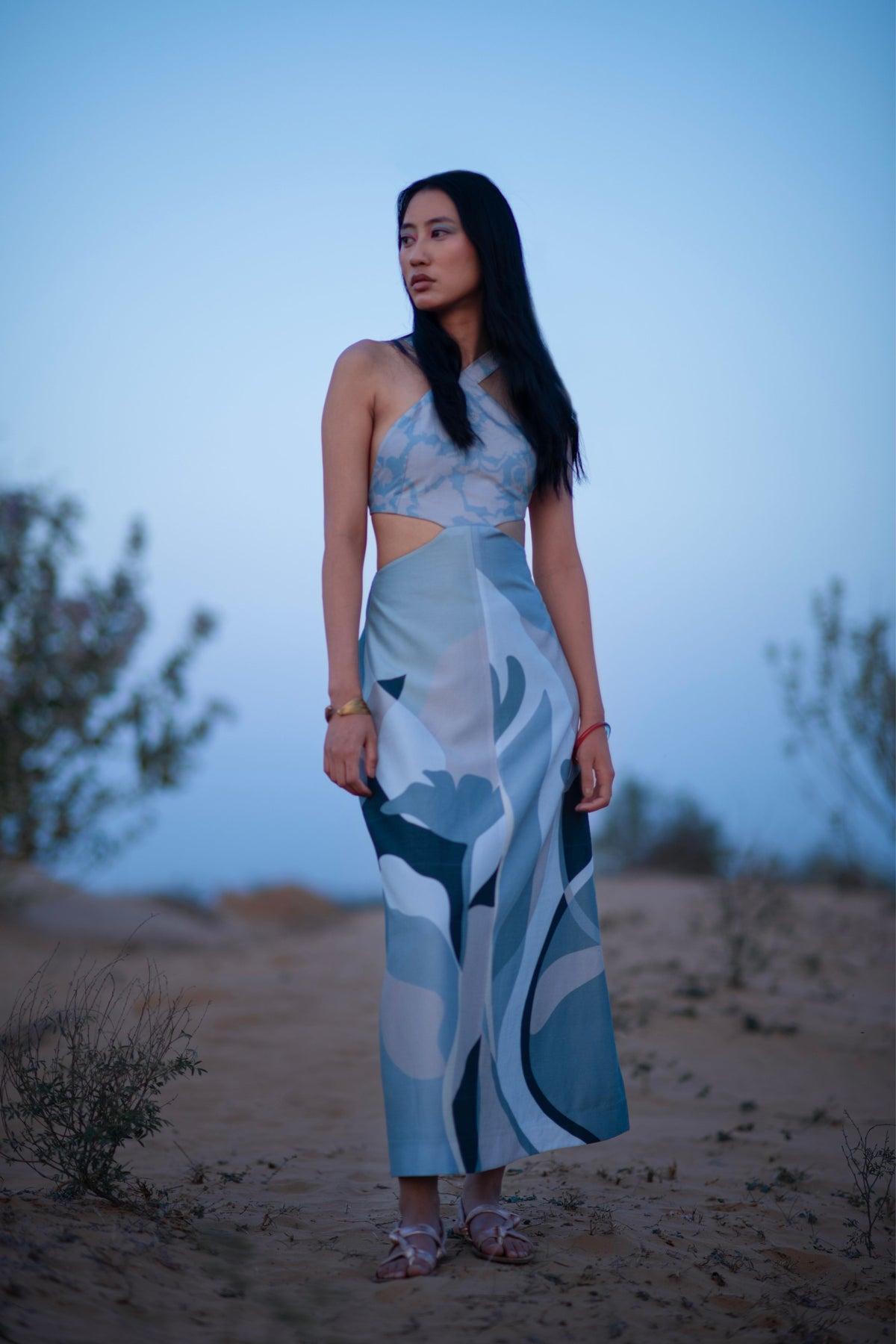 Powder Blue Dress