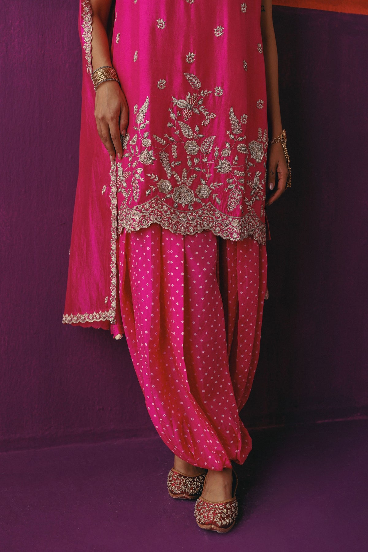Rani Gulab Tunic Set
