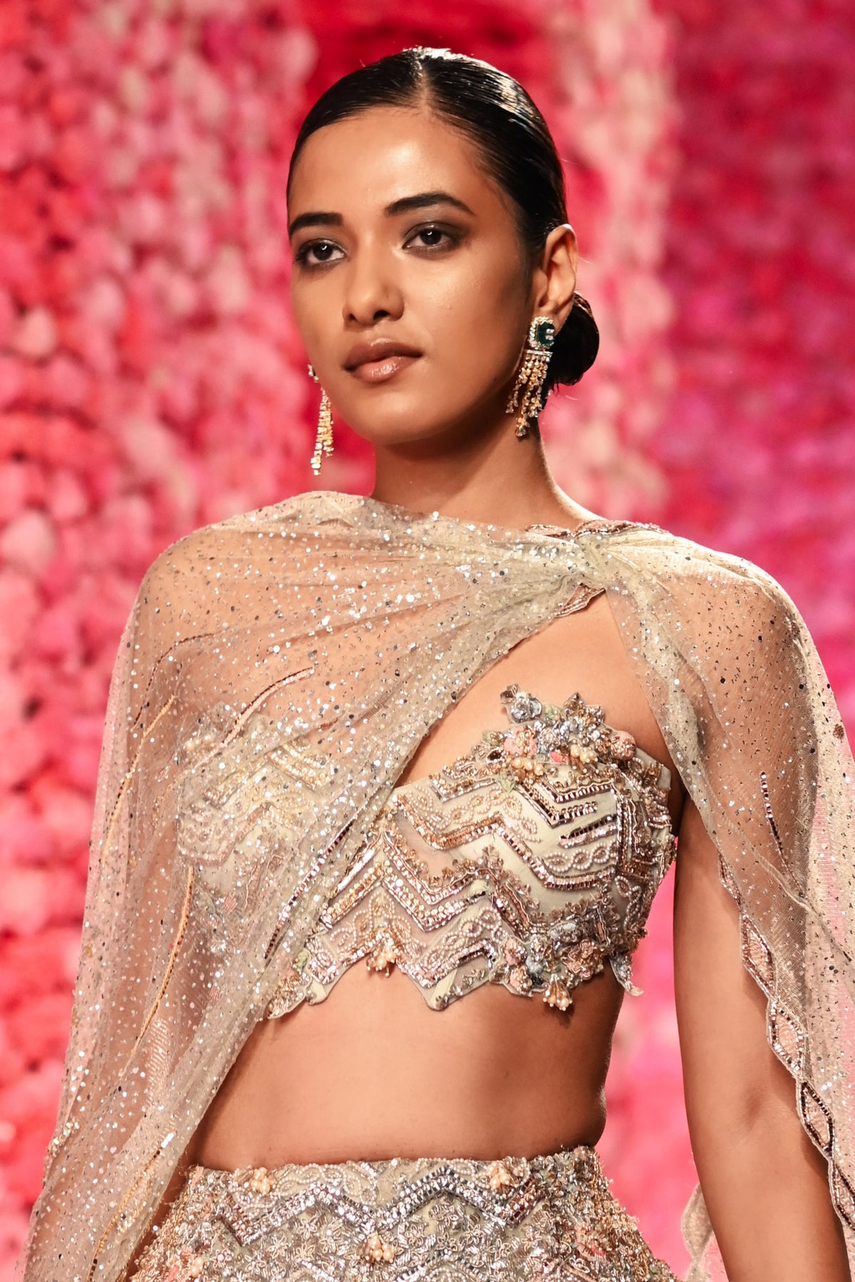Coralie Shimmer Lehenga Set