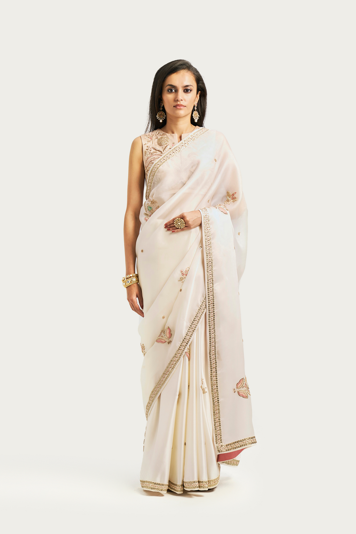Shalimar buti coconut sorbet saree