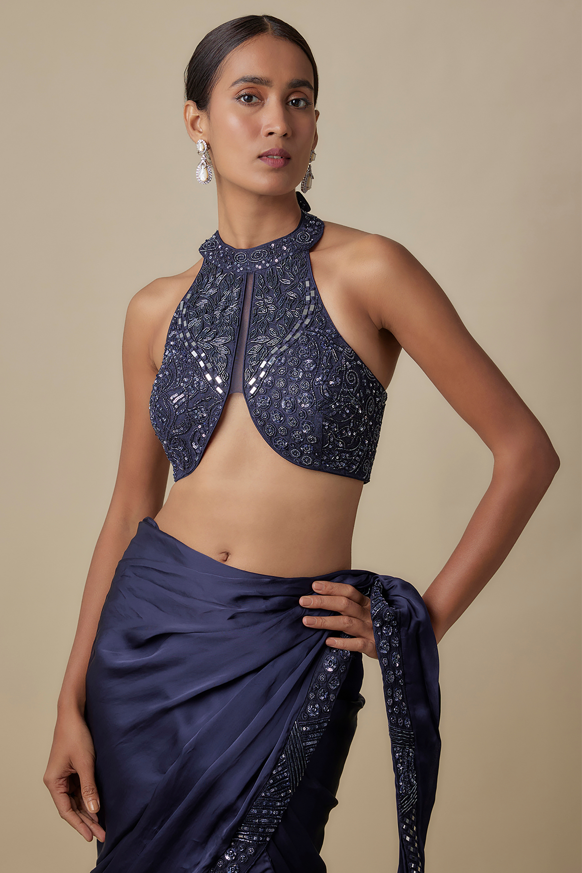 Nzeppel Saree Set